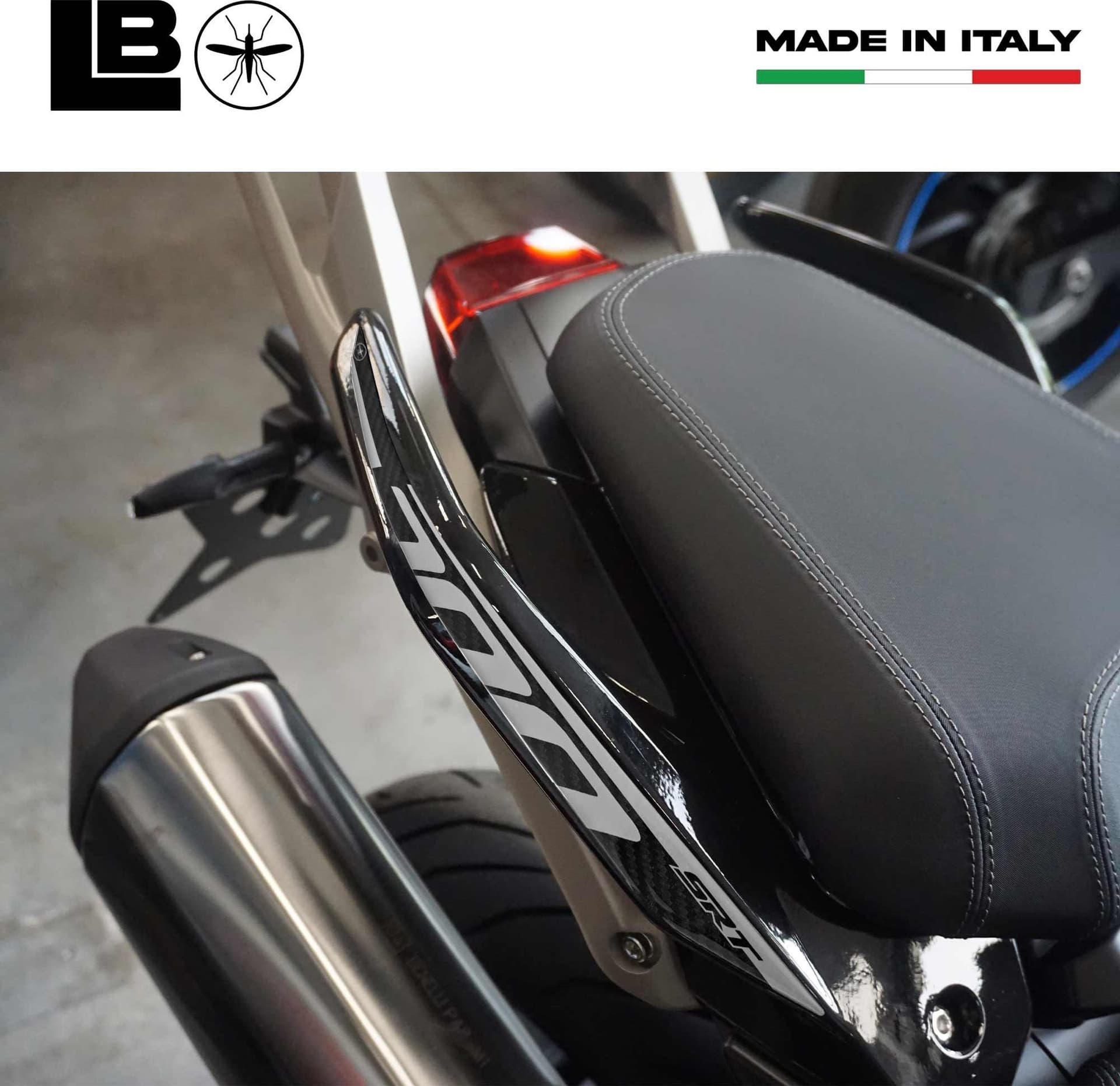 Adesivi Protezioni Maniglie Passeggero Moto compatibili con QJ Motor SRT 700 SX in Decalcomanie adesivi e magneti LabelBike - Bibbiano, commercioVirtuoso.it