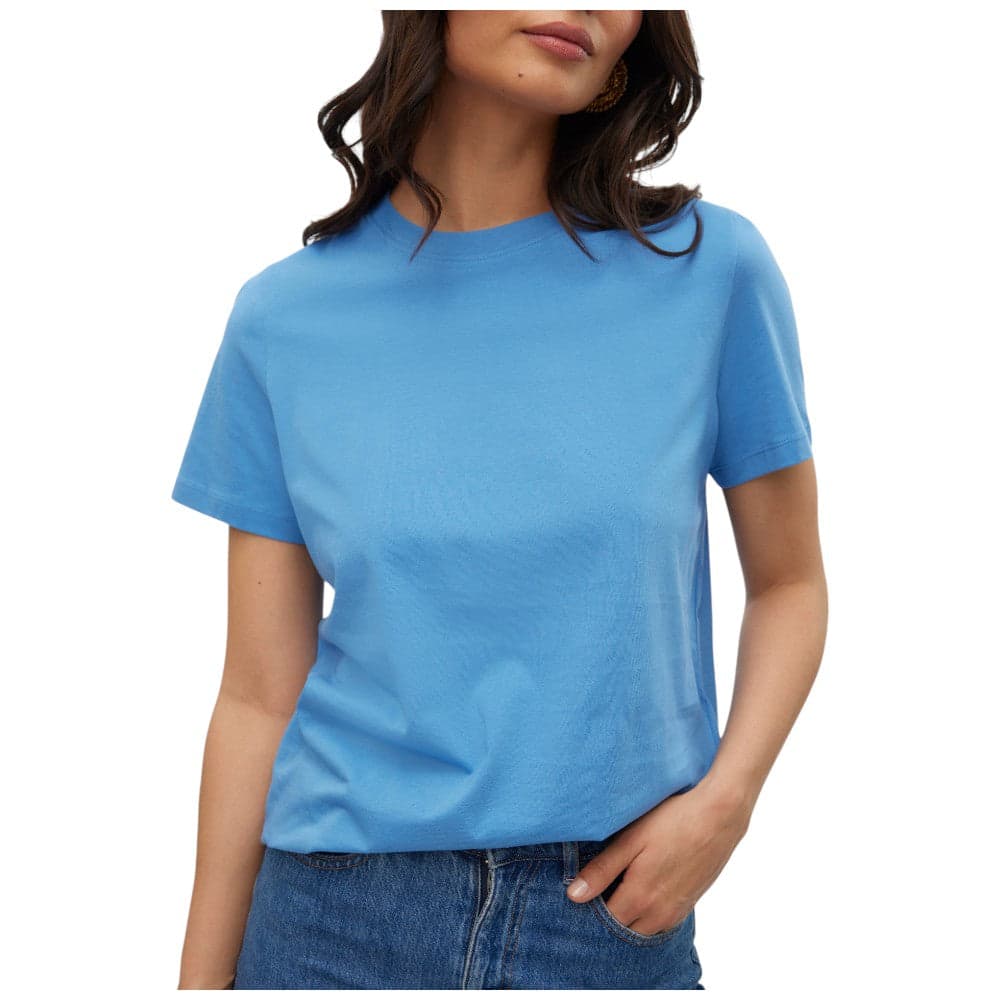 Vero Moda t-shirt blu jasper Paulina 10316991 in T-shirt Prodotti di Classe - Nocera Superiore, commercioVirtuoso.it