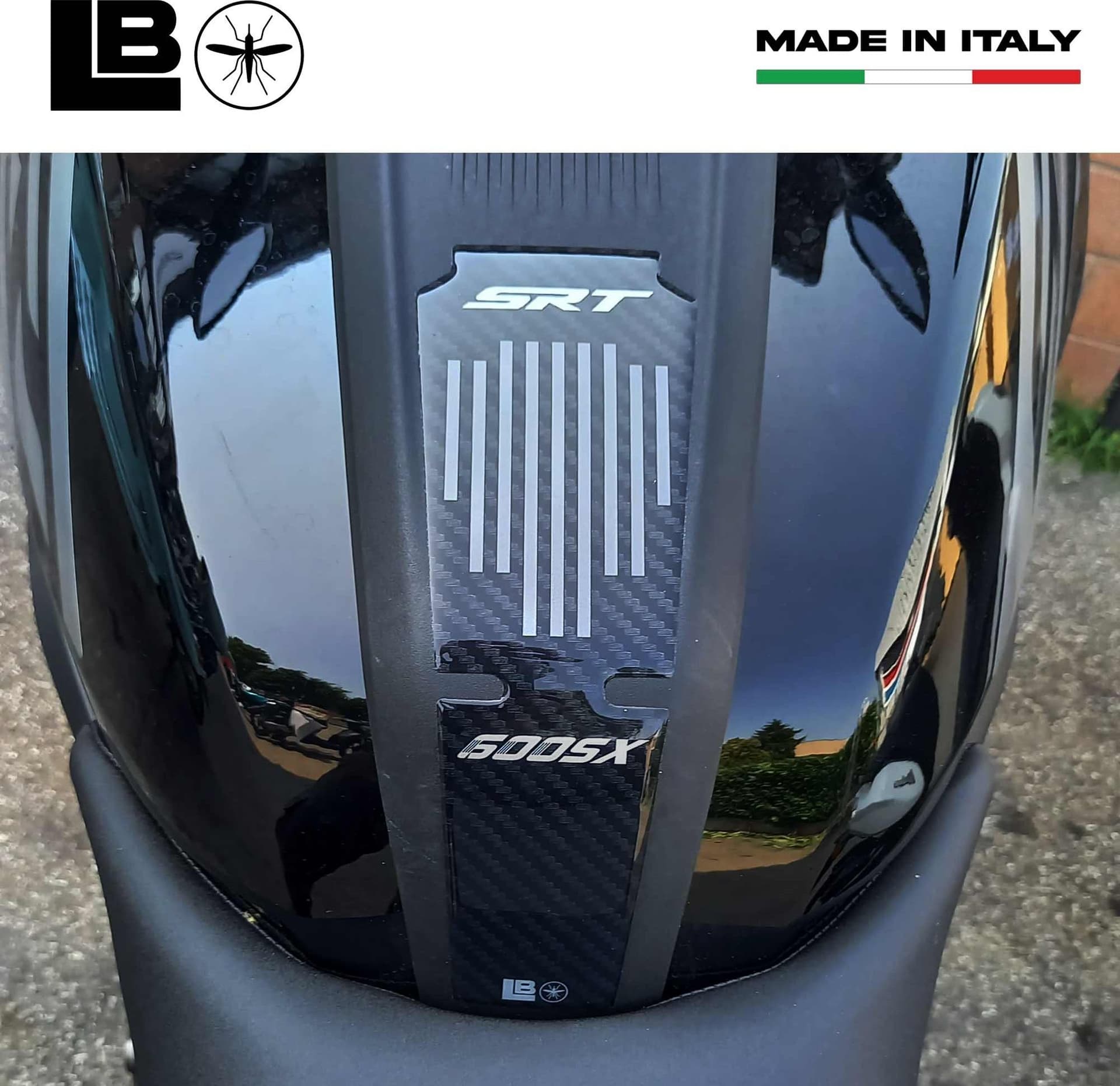 Adesivo 3D Protezione Serbatoio moto compatibile con QJ Motor SRT 600 SX 2024-25 in Paraserbatoio LabelBike - Bibbiano, commercioVirtuoso.it