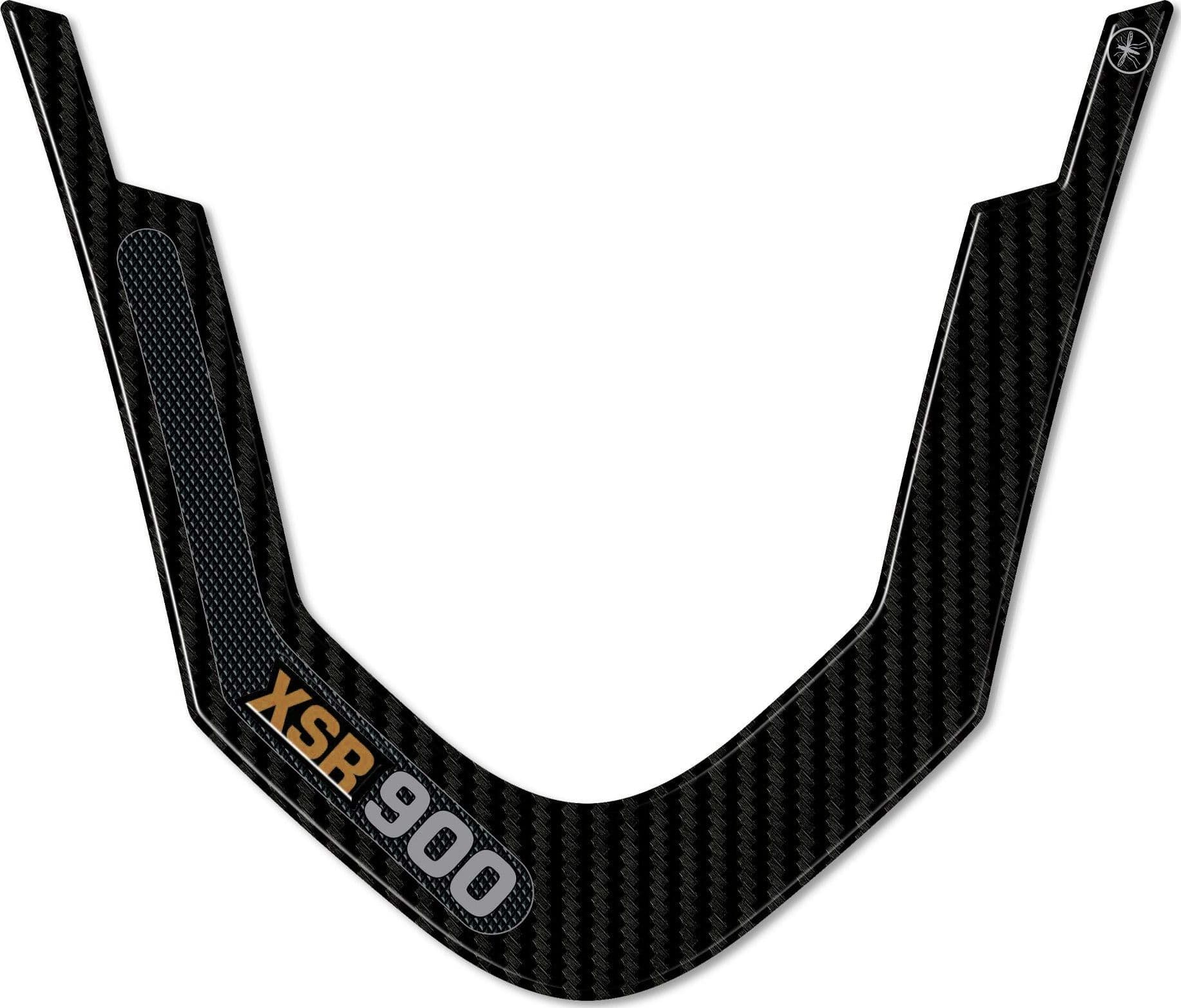 Adesivo 3D Protezione Parafango moto compatibile con Yamaha XSR 900 2025 oro in Decalcomanie adesivi e magneti LabelBike - Bibbiano, commercioVirtuoso.it