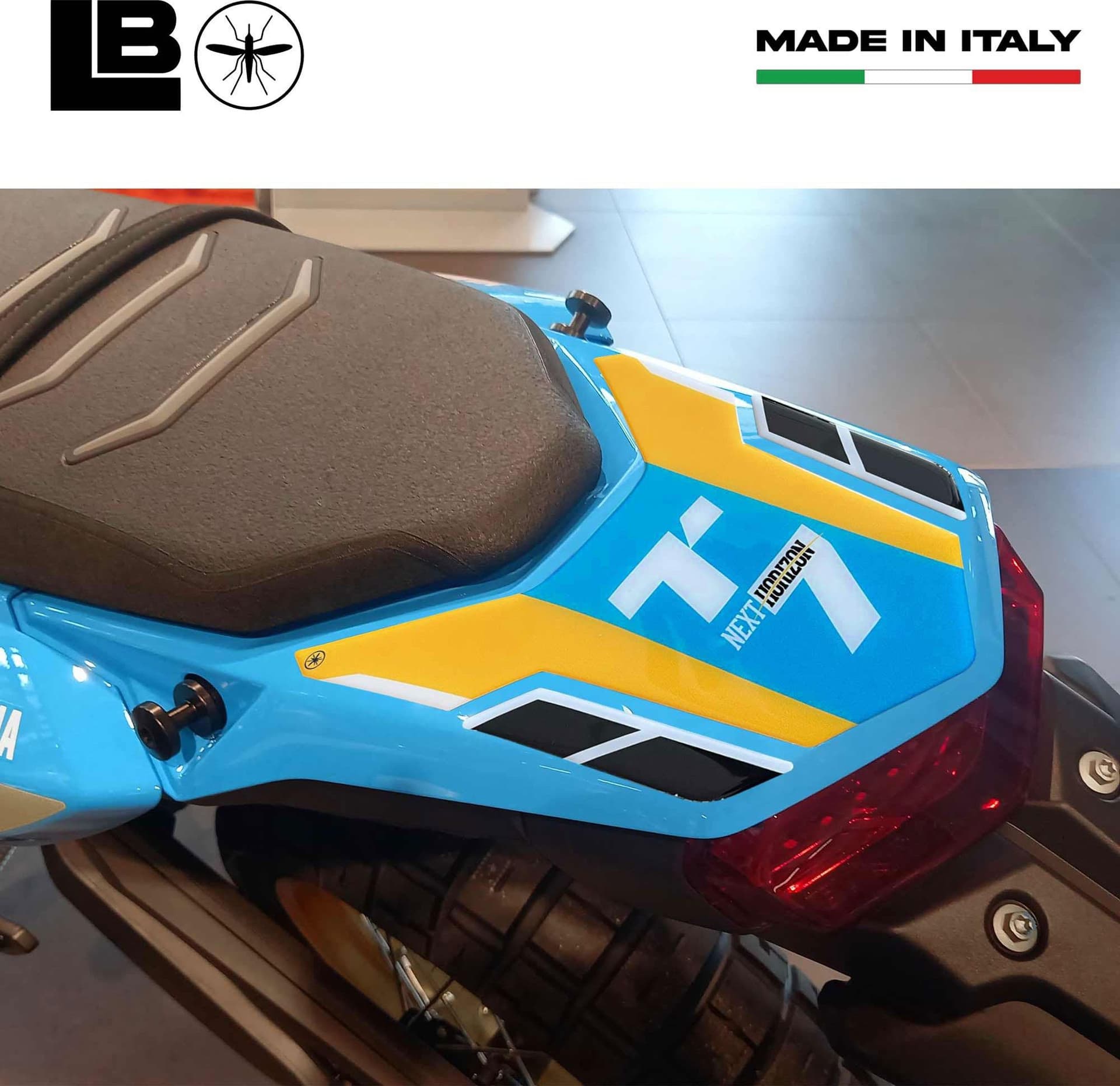 Adesivo 3D Protezione Coda moto compatibile con Yamaha Tenere 700 Rally 2025 in Decalcomanie adesivi e magneti LabelBike - Bibbiano, commercioVirtuoso.it