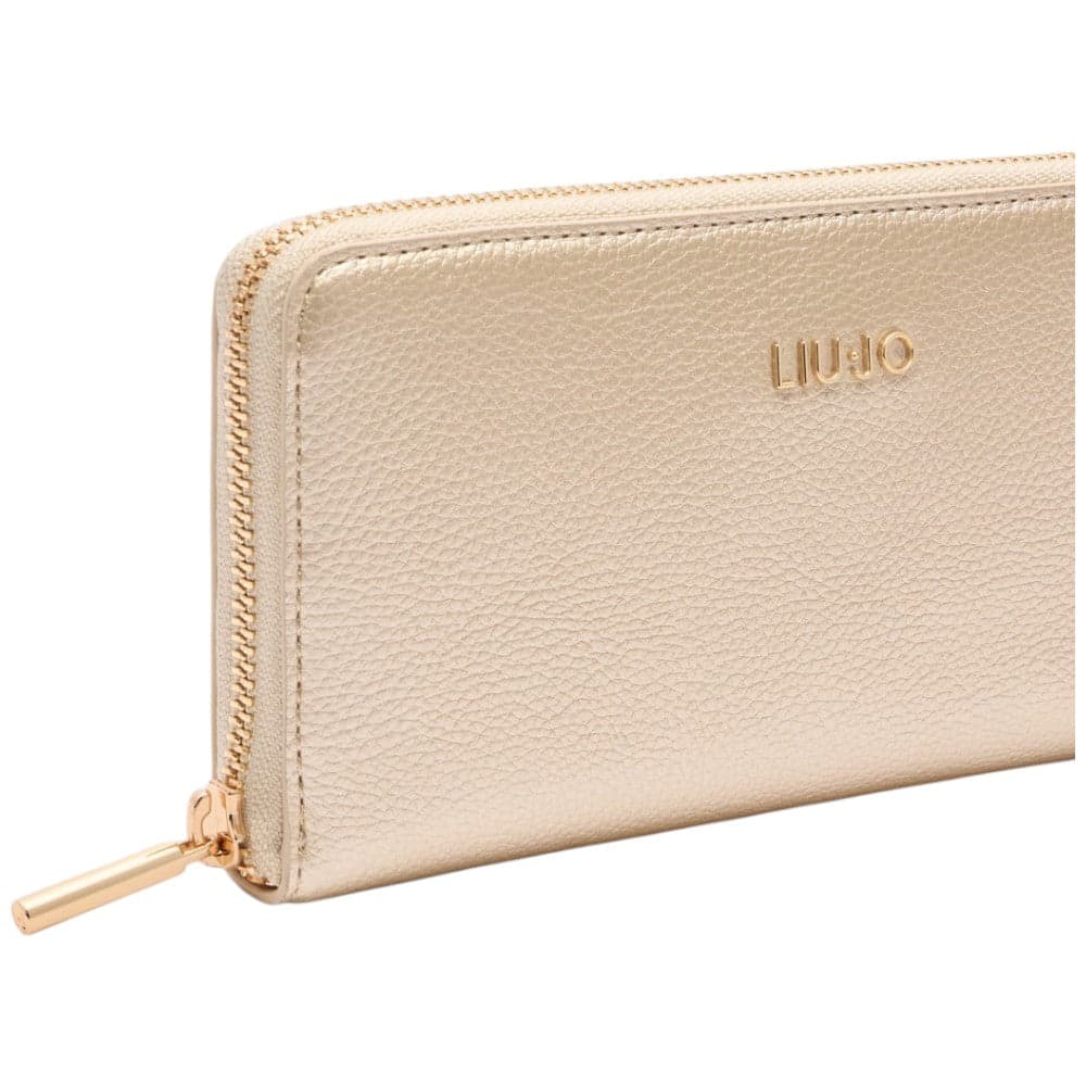 Liu Jo borsa portafoglio zip around oro grande Caliwen AA5155E0058 Portafogli Liu Jo