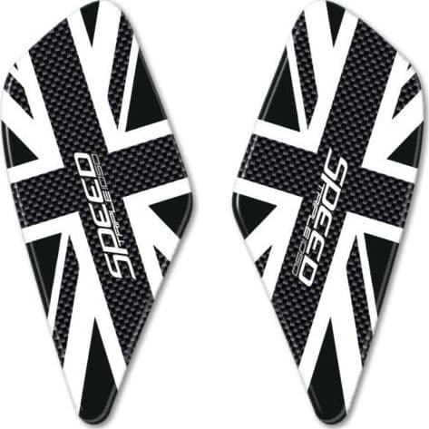 2 PROTEZIONI GINOCCHIA 3D compatibili per MOTO triumph SPEED TRIPLE 2016 - 2019 in Protettori per ginocchia LabelBike - Bibbiano, commercioVirtuoso.it