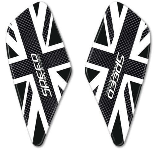 2 PROTEZIONI GINOCCHIA 3D compatibili per MOTO triumph SPEED TRIPLE 2016 - 2019 in Protettori per ginocchia LabelBike - Bibbiano, commercioVirtuoso.it