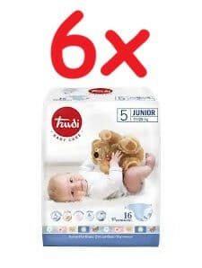 TRUDI Baby Care Pannolini Per Bambini - comfort e protezione - tutte le misure disponibili - 6 pacchi in Pannolini per bambini Sanitaria Gioia del Bimbo - Villa San Giovanni, commercioVirtuoso.it