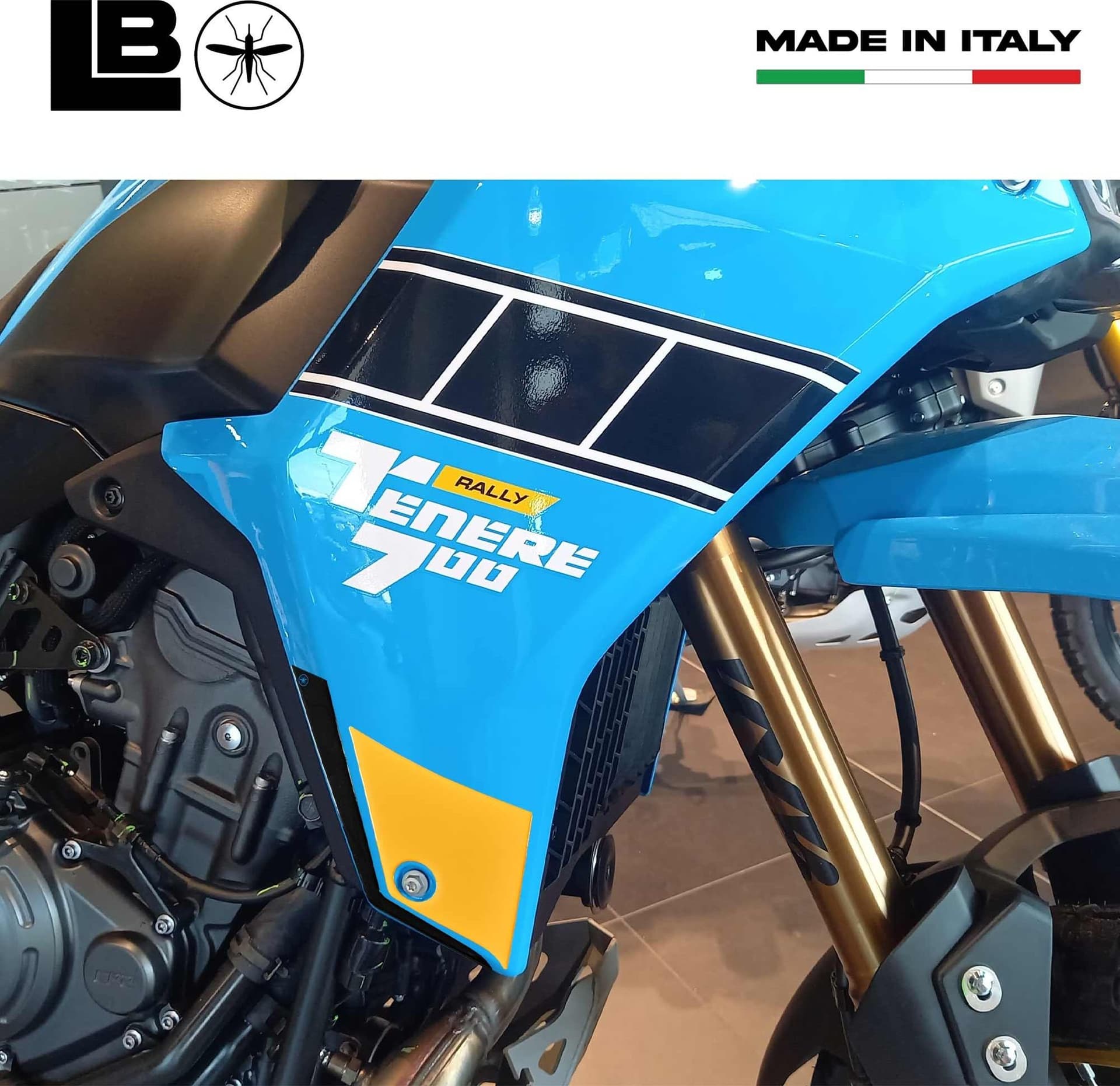 Adesivi 3D Protezioni Pance moto compatibile con Yamaha Tenere 700 Rally 2025 in Decalcomanie adesivi e magneti LabelBike - Bibbiano, commercioVirtuoso.it