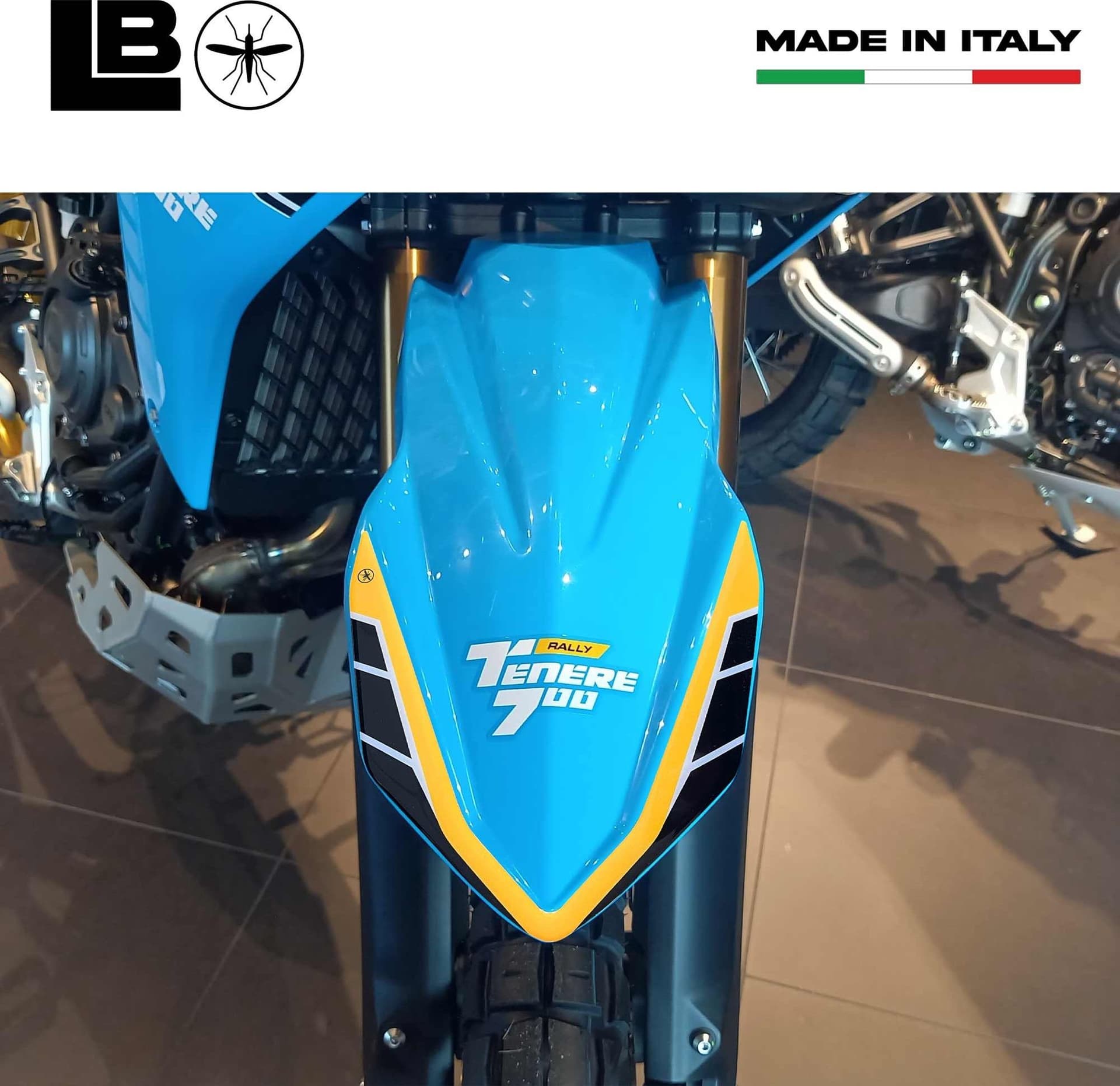 Adesivo Protezione Parafango moto compatibile con Yamaha Tenere 700 Rally 2025 in Decalcomanie adesivi e magneti LabelBike - Bibbiano, commercioVirtuoso.it