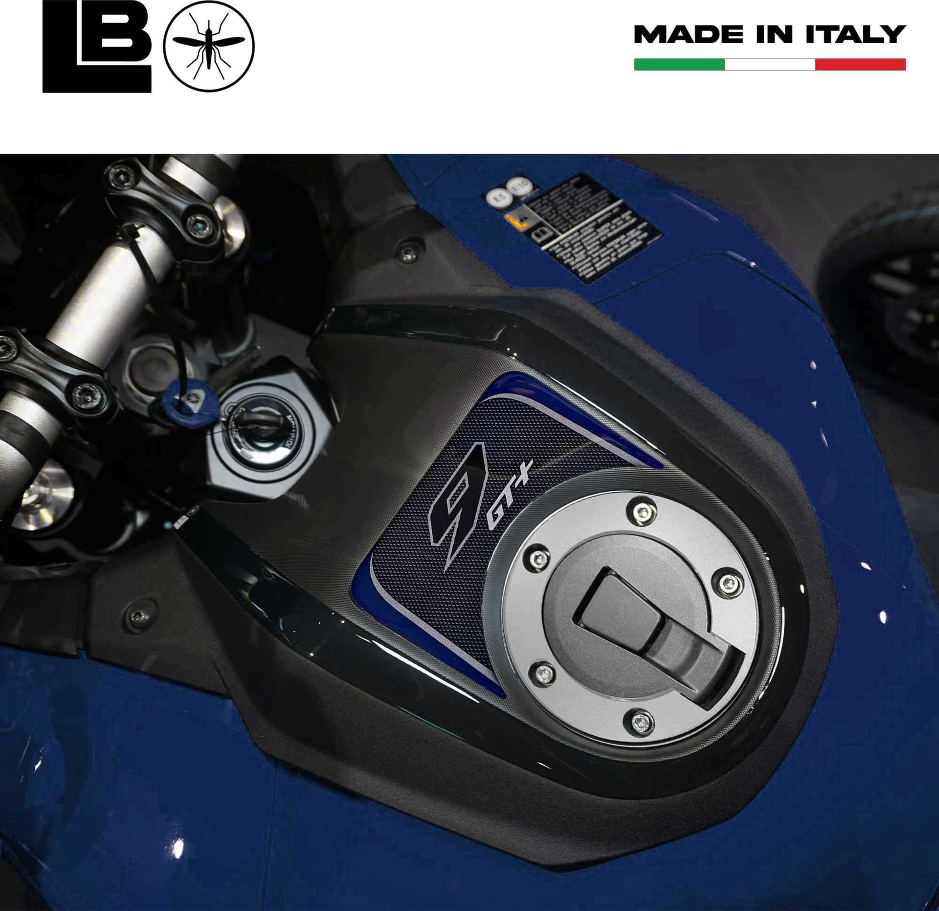 Adesivo Protezione Sopraserbatoio moto compatibile con Yamaha Tracer 9 GT+ 2025 in Paraserbatoio LabelBike - Bibbiano, commercioVirtuoso.it