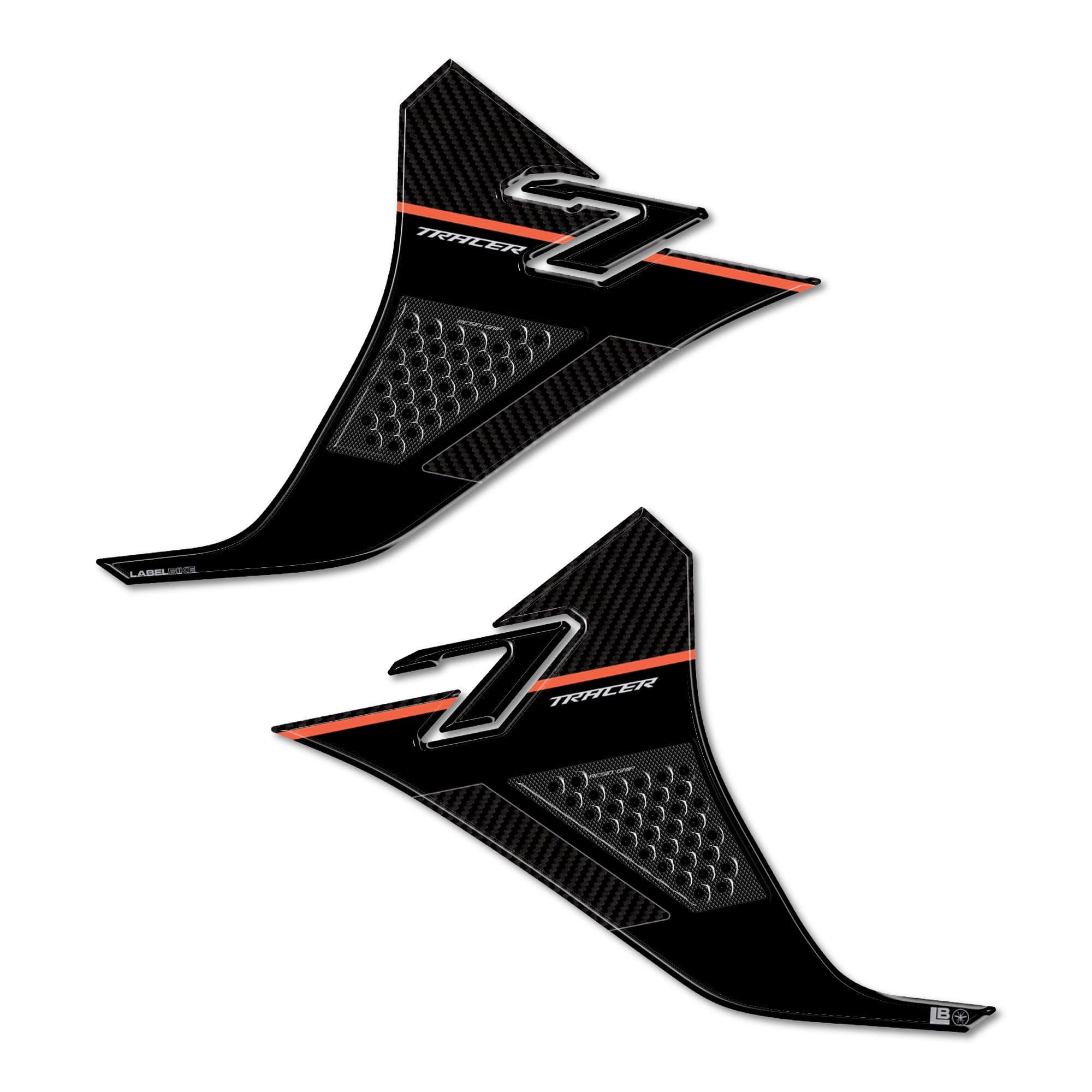 Adesivi Protezioni Laterali serbatoio moto compatibili con Yamaha Tracer 7 2025 in Decalcomanie adesivi e magneti LabelBike - Bibbiano, commercioVirtuoso.it