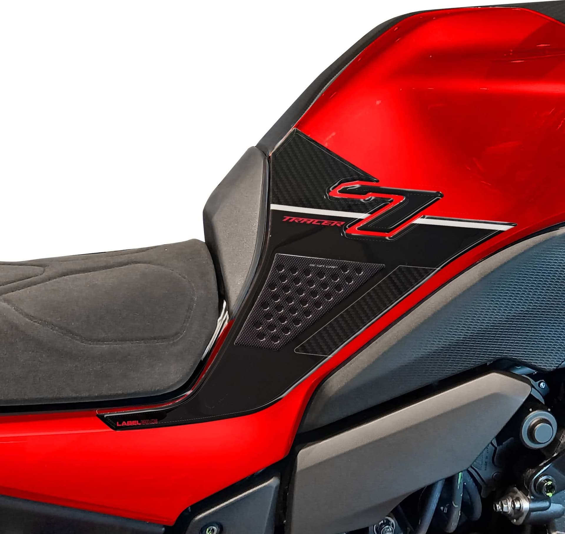 Adesivi Protezioni Laterali serbatoio moto compatibili con Yamaha Tracer 7 2025 in Decalcomanie adesivi e magneti LabelBike - Bibbiano, commercioVirtuoso.it
