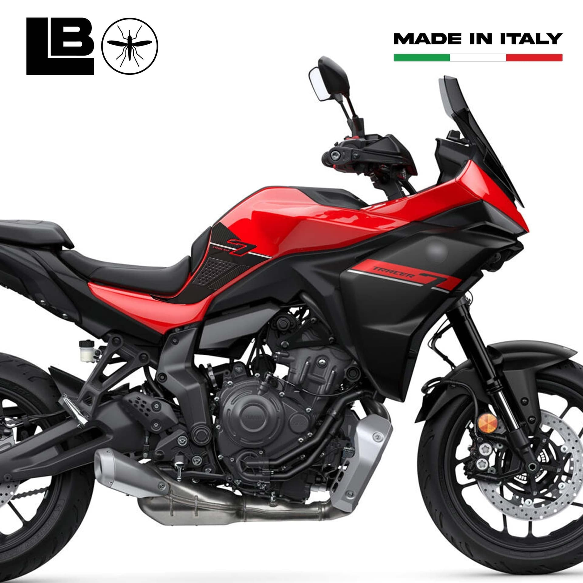 Adesivi Protezioni Laterali serbatoio moto compatibili con Yamaha Tracer 7 2025 in Decalcomanie adesivi e magneti LabelBike - Bibbiano, commercioVirtuoso.it