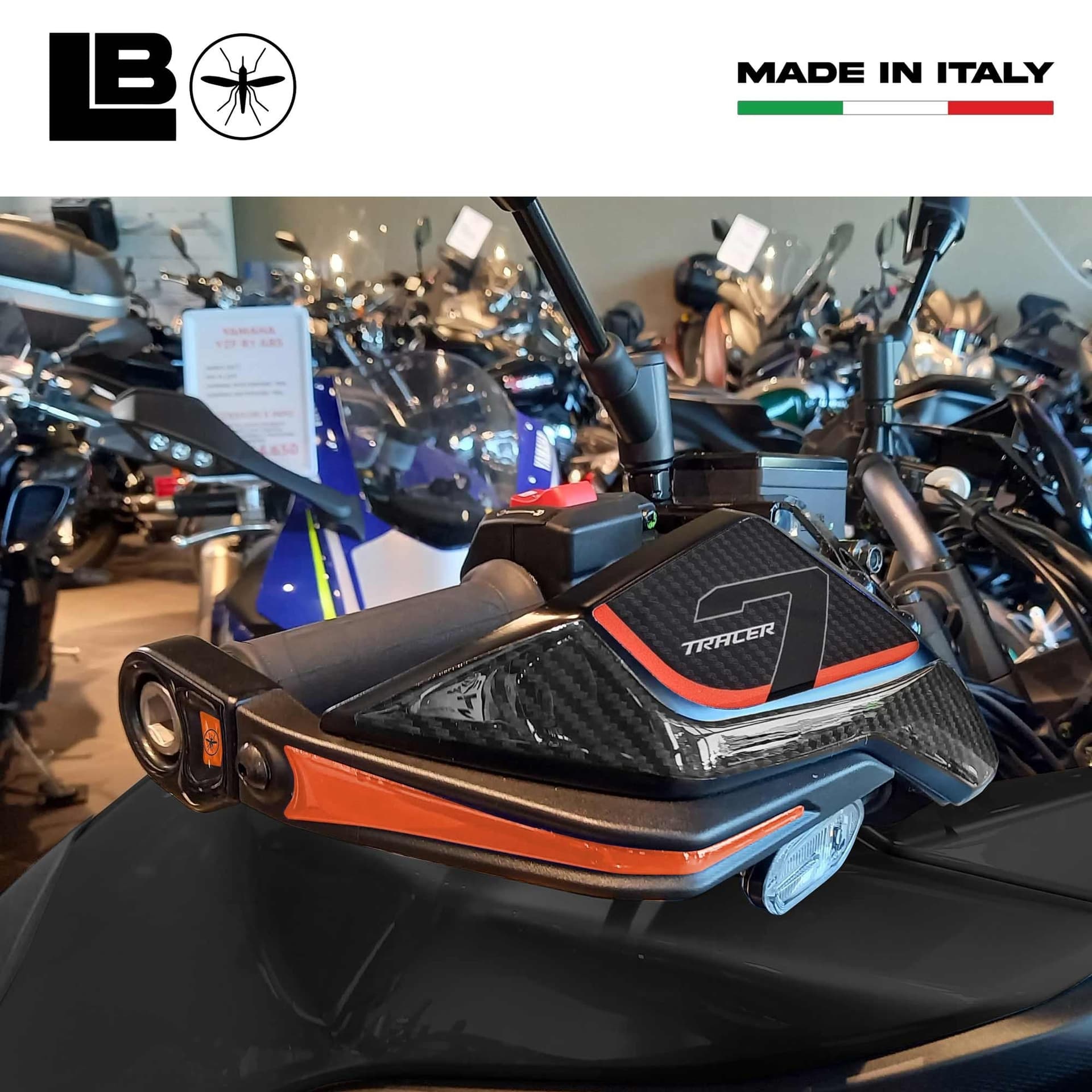 Adesivi Protezioni Frontali Paramani moto compatibili con Yamaha Tracer 7 2025 in Decalcomanie adesivi e magneti LabelBike - Bibbiano, commercioVirtuoso.it