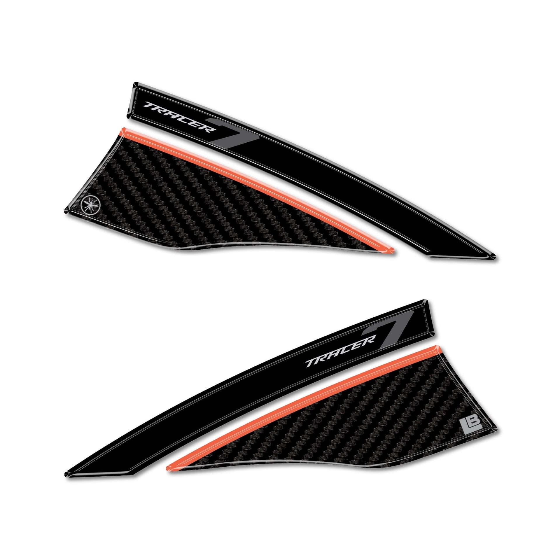 Adesivi 3D Protezione Parafango moto compatibili con Yamaha Tracer 7 2025 in Decalcomanie adesivi e magneti LabelBike - Bibbiano, commercioVirtuoso.it