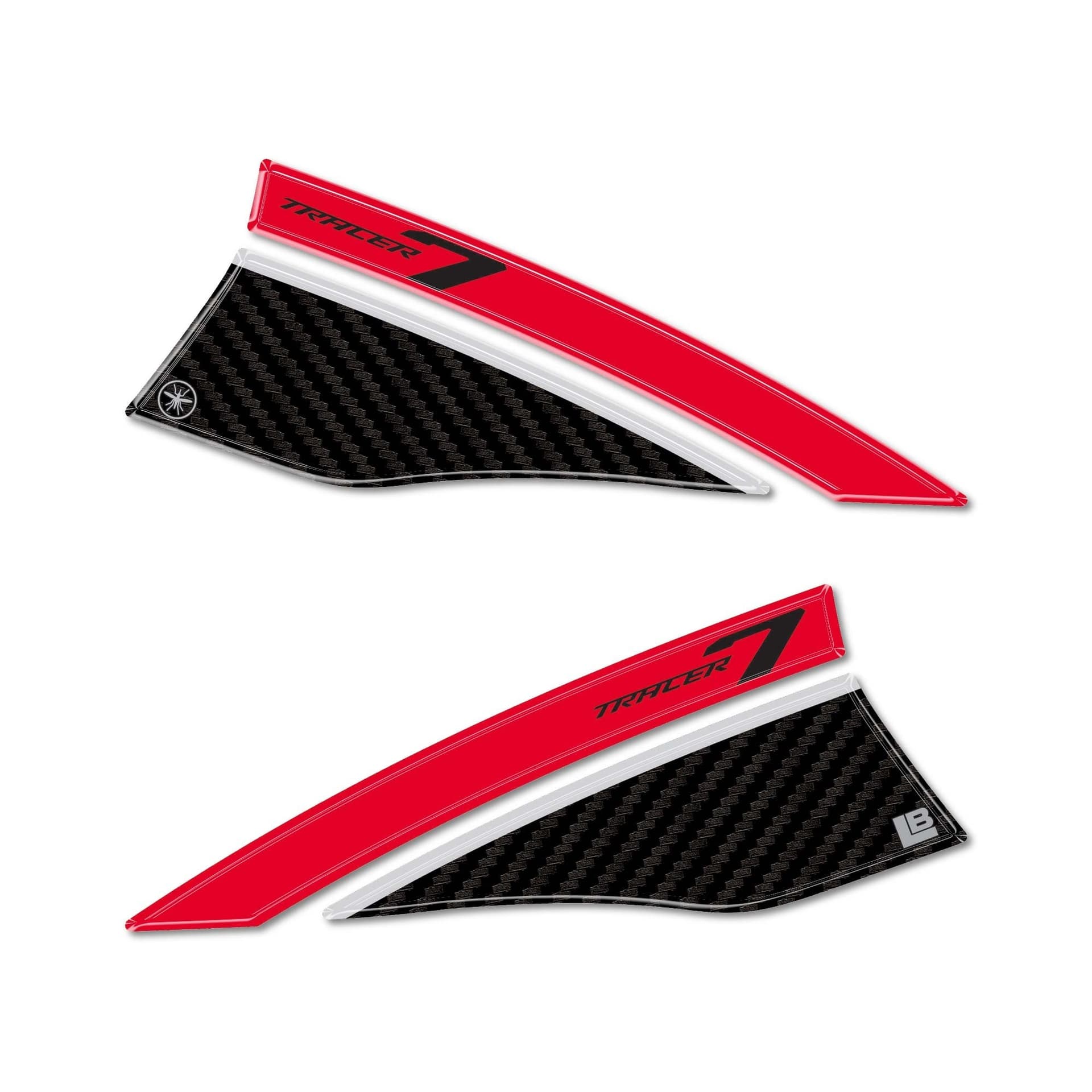 Adesivi 3D Protezione Parafango moto compatibili con Yamaha Tracer 7 2025 in Decalcomanie adesivi e magneti LabelBike - Bibbiano, commercioVirtuoso.it