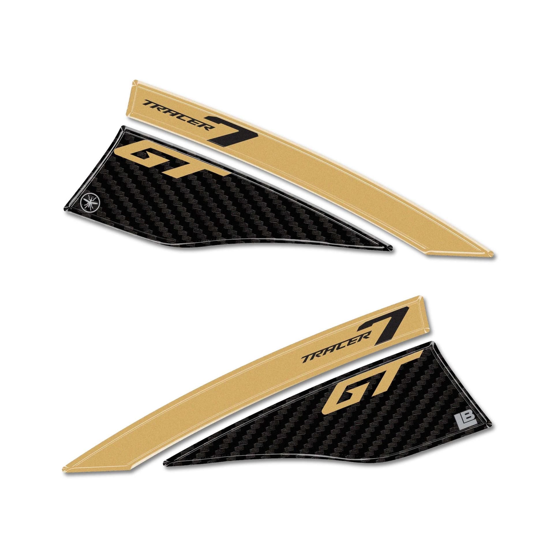 Protezioni Parafango moto Adesivi 3D compatibili con Yamaha Tracer 7 GT 2025 in Decalcomanie adesivi e magneti LabelBike - Bibbiano, commercioVirtuoso.it