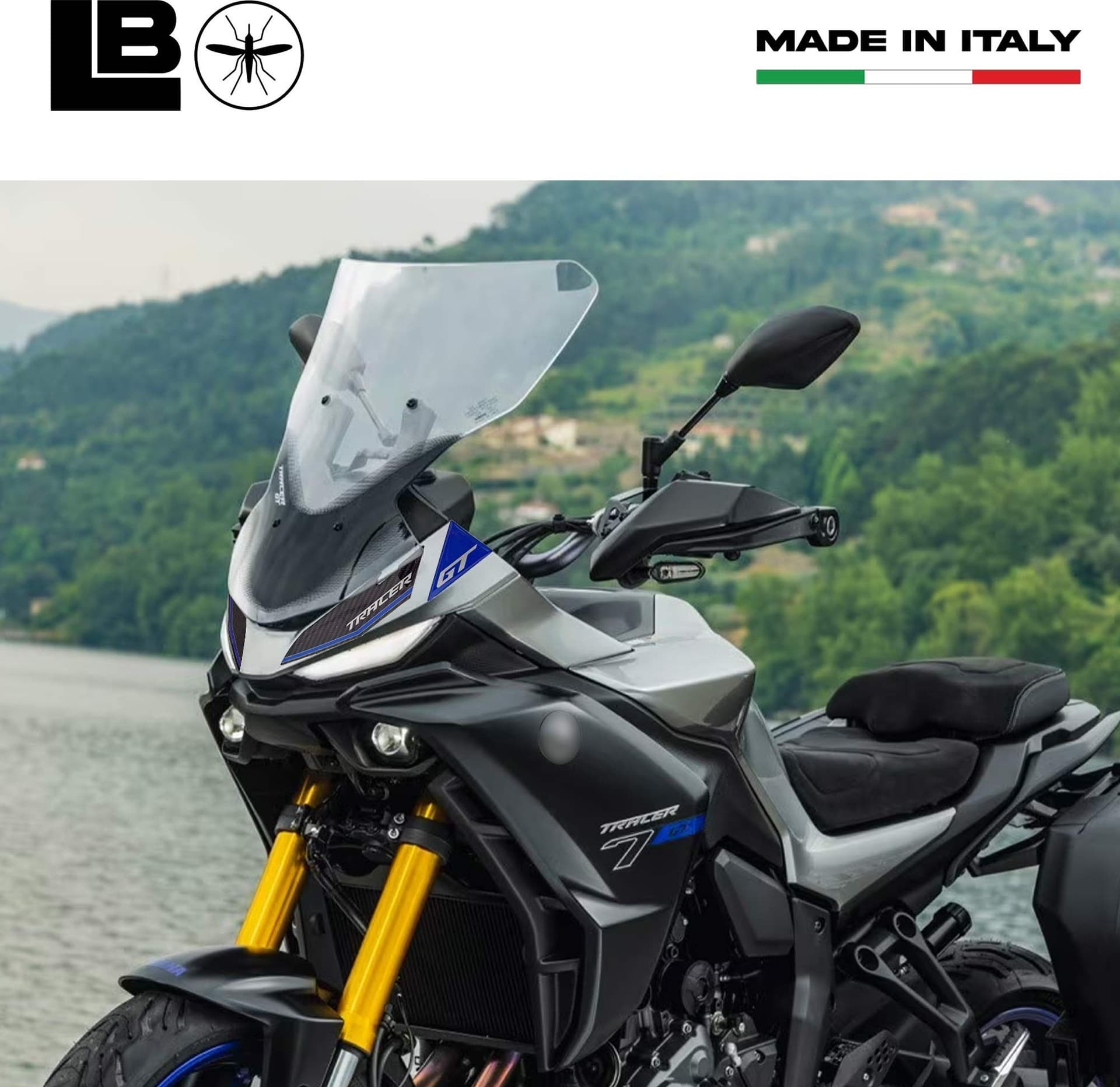 Protezioni Frontali Fanale moto Adesivi compatibili con Yamaha Tracer 7 GT 2025 in Decalcomanie adesivi e magneti LabelBike - Bibbiano, commercioVirtuoso.it