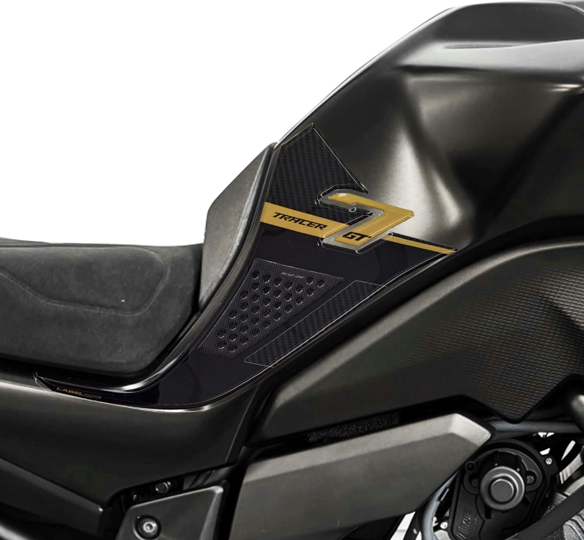 Protezioni Laterali Serbatoio Adesivi compatibili con Yamaha Tracer 7 GT 2025 in Decalcomanie adesivi e magneti LabelBike - Bibbiano, commercioVirtuoso.it