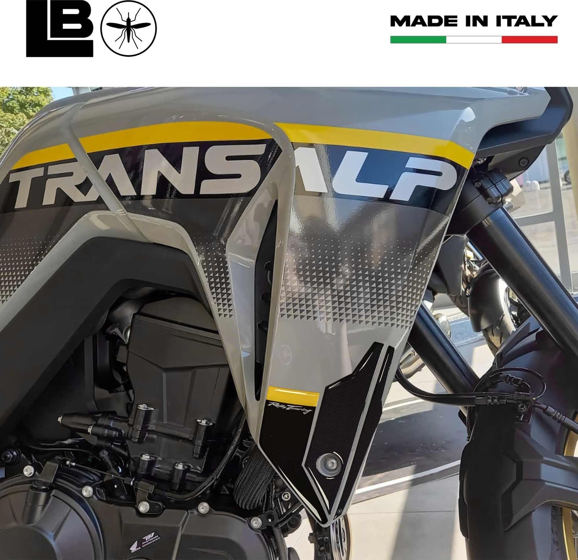 Protezioni Deflettori moto Adesivi 3D compatibili con Honda Transalp 2025 in Decalcomanie adesivi e magneti LabelBike - Bibbiano, commercioVirtuoso.it