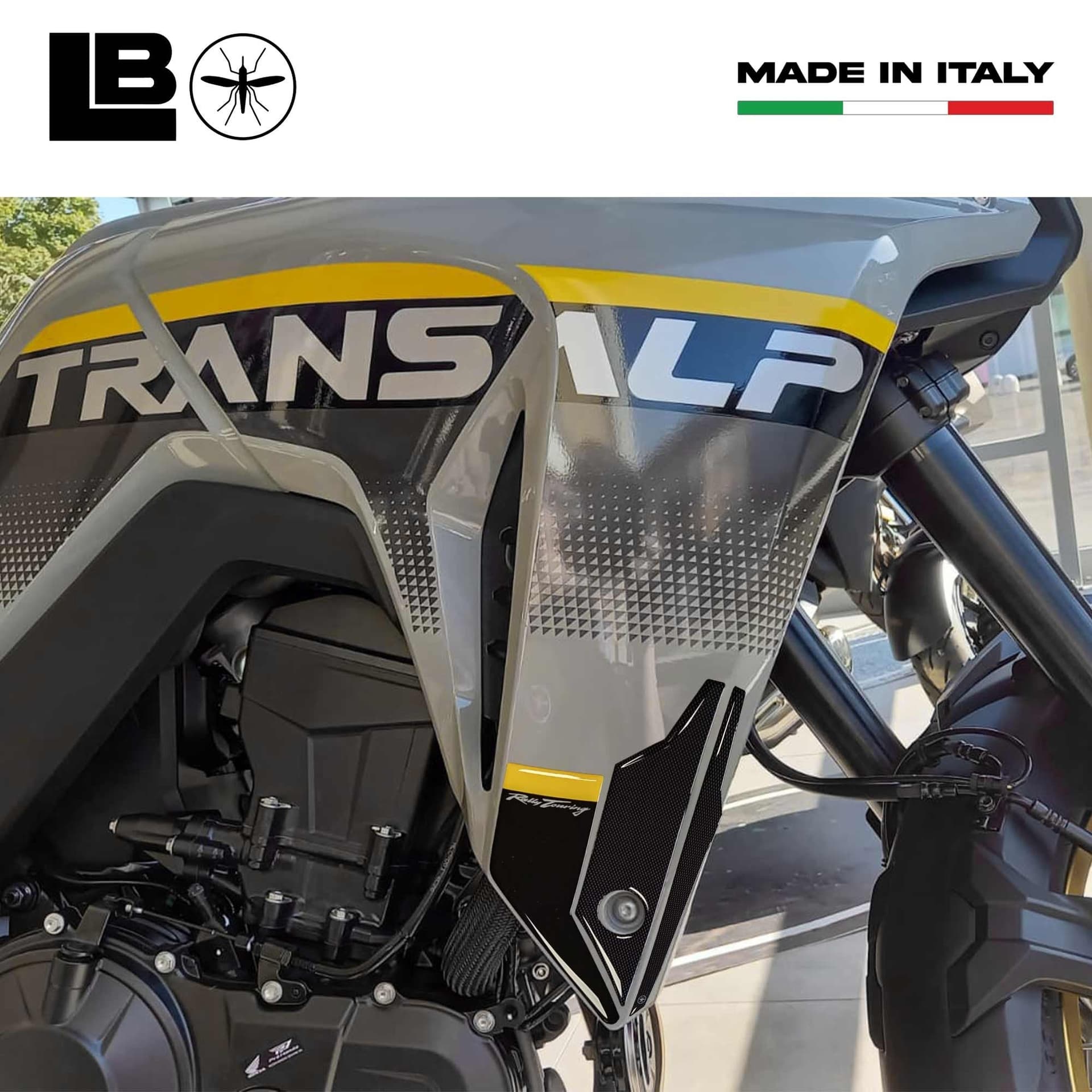 Protezioni Deflettori moto Adesivi 3D compatibili con Honda Transalp 2025 in Decalcomanie adesivi e magneti LabelBike - Bibbiano, commercioVirtuoso.it