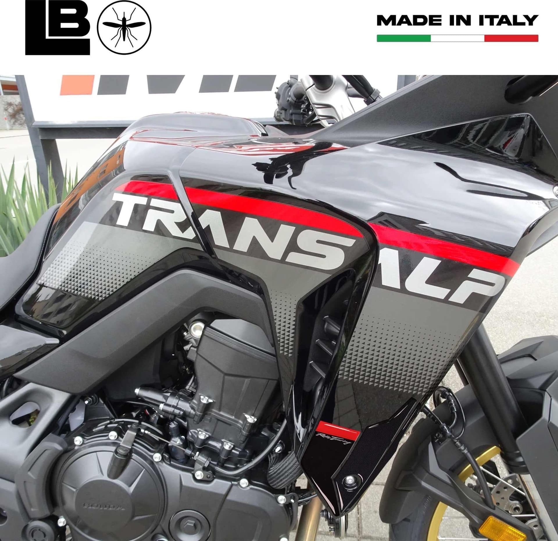 Protezioni Deflettori moto Adesivi 3D compatibili con Honda Transalp 2025 in Decalcomanie adesivi e magneti LabelBike - Bibbiano, commercioVirtuoso.it