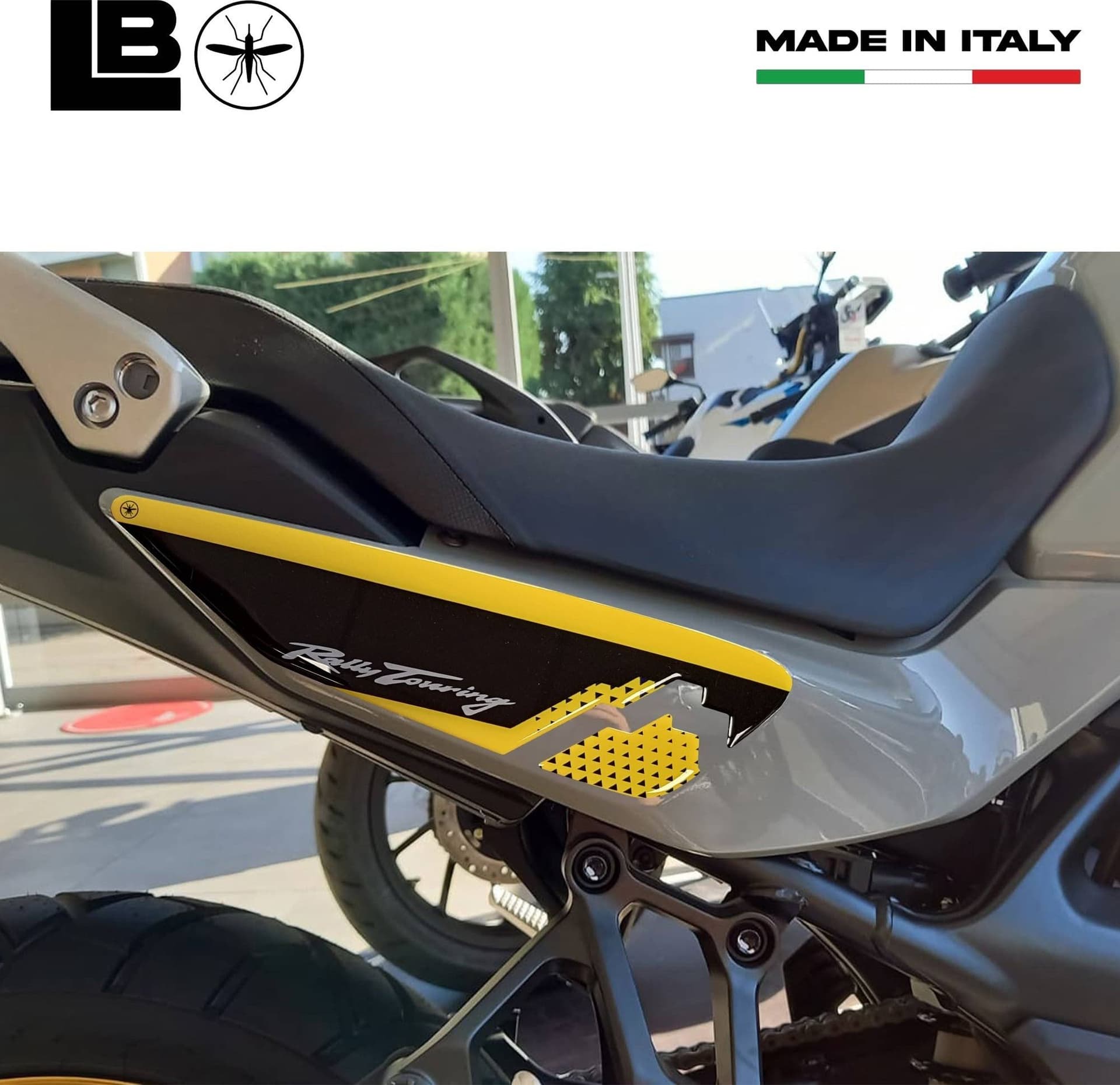 Protezioni fianchetti Coda Moto Adesivi 3D compatibili con Honda Transalp 2025 in Decalcomanie adesivi e magneti LabelBike - Bibbiano, commercioVirtuoso.it