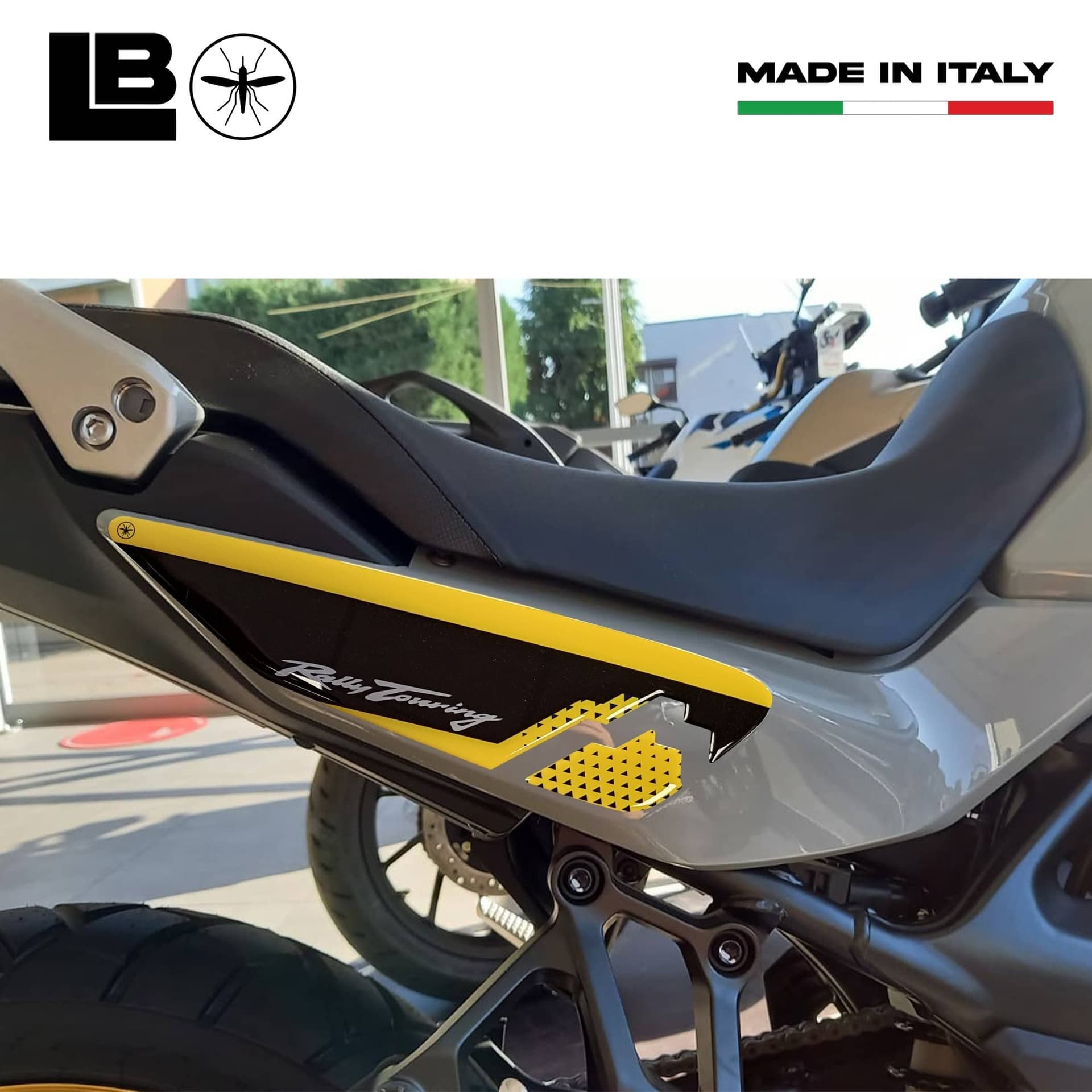 Protezioni fianchetti Coda Moto Adesivi 3D compatibili con Honda Transalp 2025 in Decalcomanie adesivi e magneti LabelBike - Bibbiano, commercioVirtuoso.it