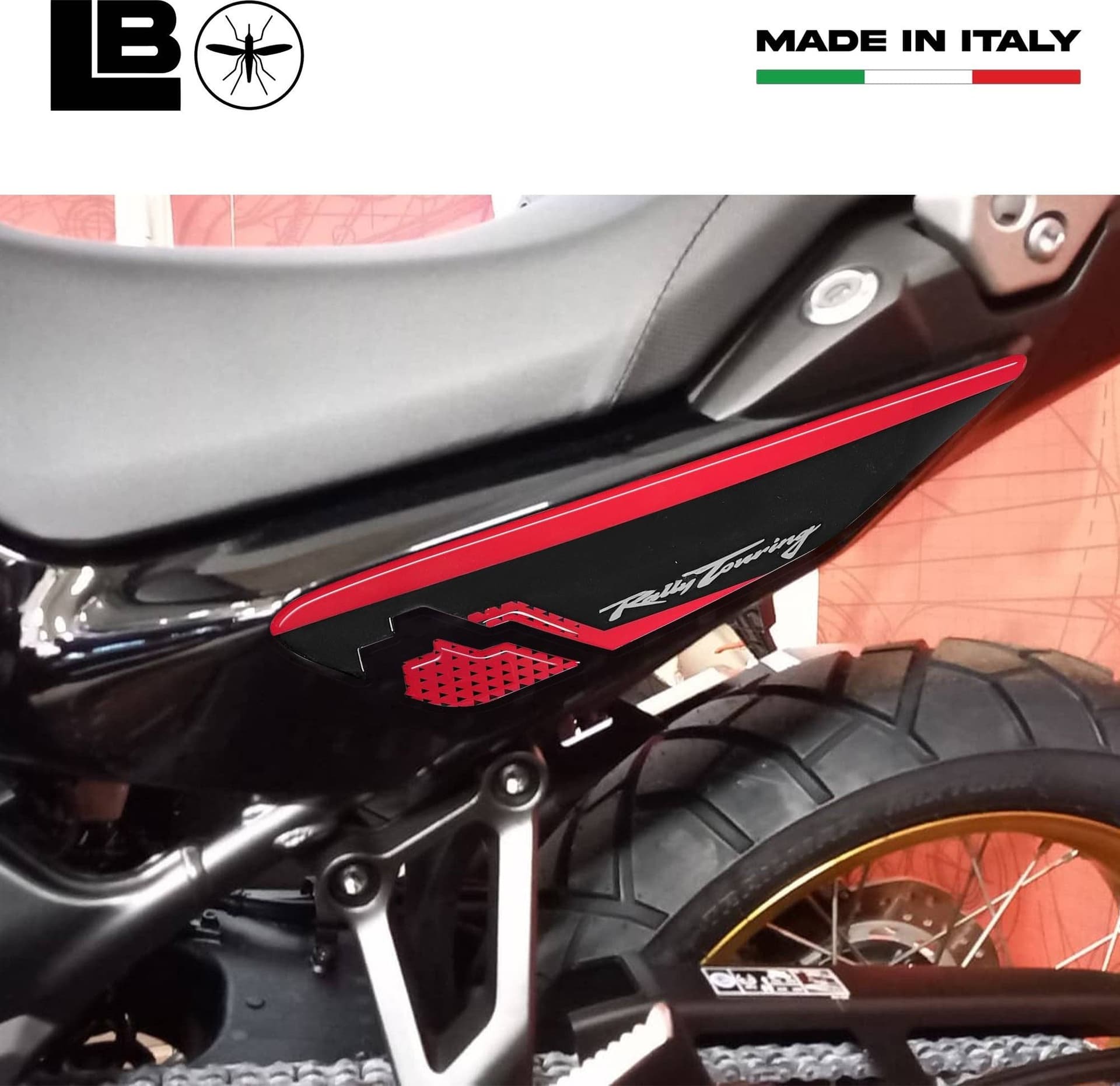 Protezioni fianchetti Coda Moto Adesivi 3D compatibili con Honda Transalp 2025 in Decalcomanie adesivi e magneti LabelBike - Bibbiano, commercioVirtuoso.it