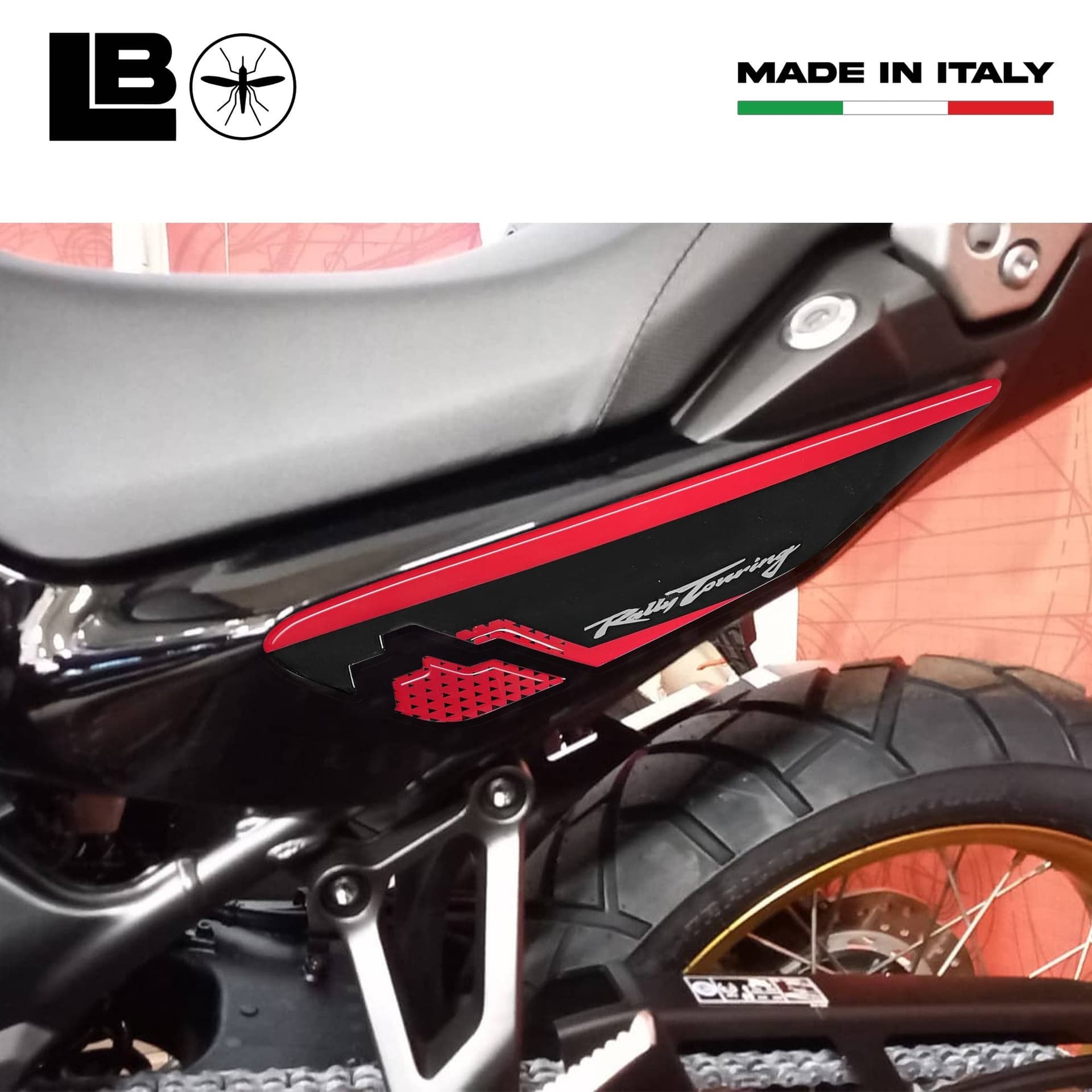 Protezioni fianchetti Coda Moto Adesivi 3D compatibili con Honda Transalp 2025 in Decalcomanie adesivi e magneti LabelBike - Bibbiano, commercioVirtuoso.it