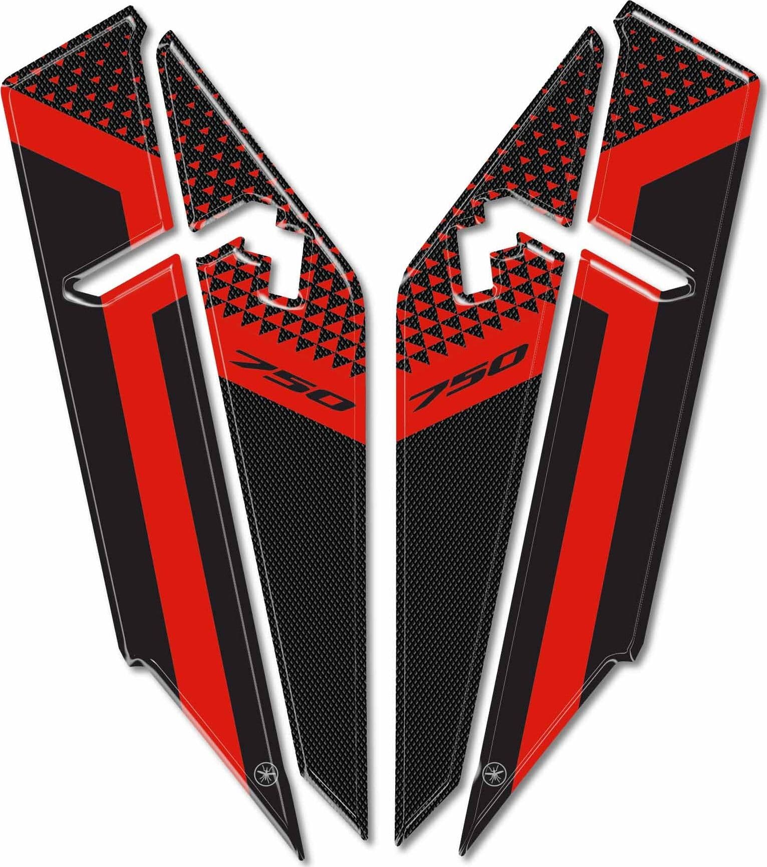 Protezioni Parasteli Parafango Adesivi 3D compatibili con Honda Transalp 2025 in Decalcomanie adesivi e magneti LabelBike - Bibbiano, commercioVirtuoso.it
