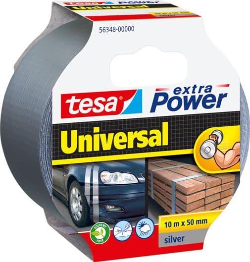NASTRO ADESIVO 10mtx50mm GRIGIO tesaÂ® Extra Power Universal