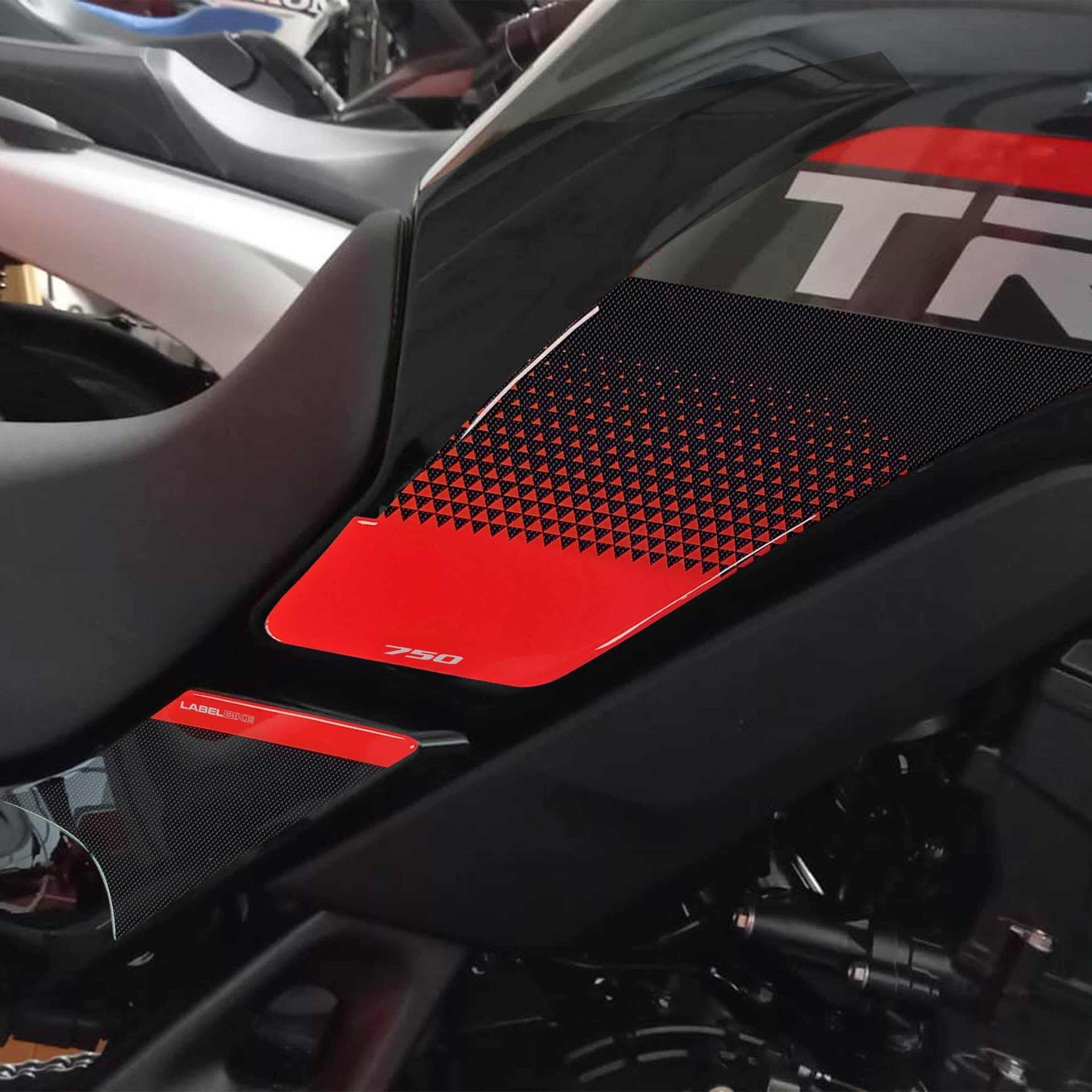 Protezioni Laterali Serbatoio moto Adesivi compatibili con Honda Transalp 2025 in Decalcomanie adesivi e magneti LabelBike - Bibbiano, commercioVirtuoso.it