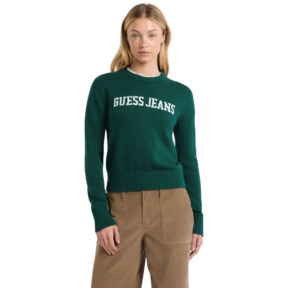 Guess maglione verde GJ LS W4BR10 Z3HM1 G8FA in Felpe senza cappuccio Prodotti di Classe - Nocera Superiore, commercioVirtuoso.it