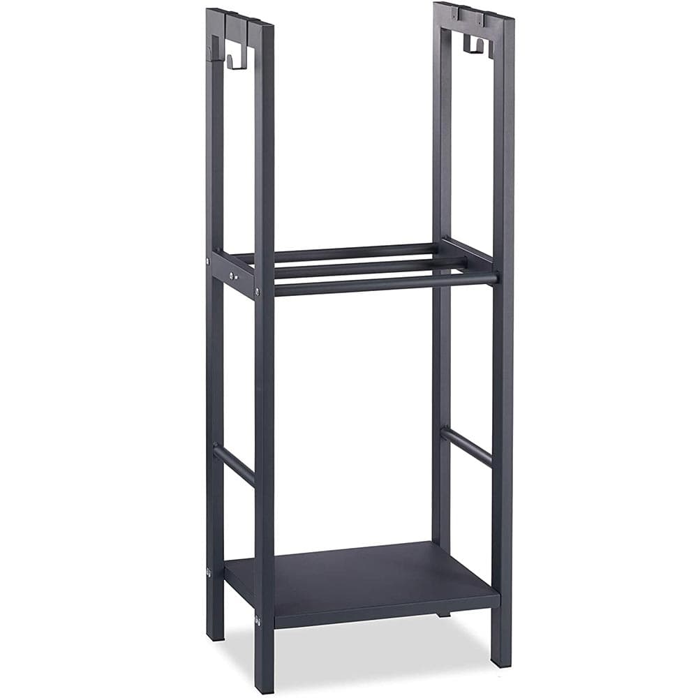 Portalegna in Metallo Verniciato Porta Legna Interno Esterno 100x40x30cm 2Piani in Portalegna Danyx - Casoria, commercioVirtuoso.it