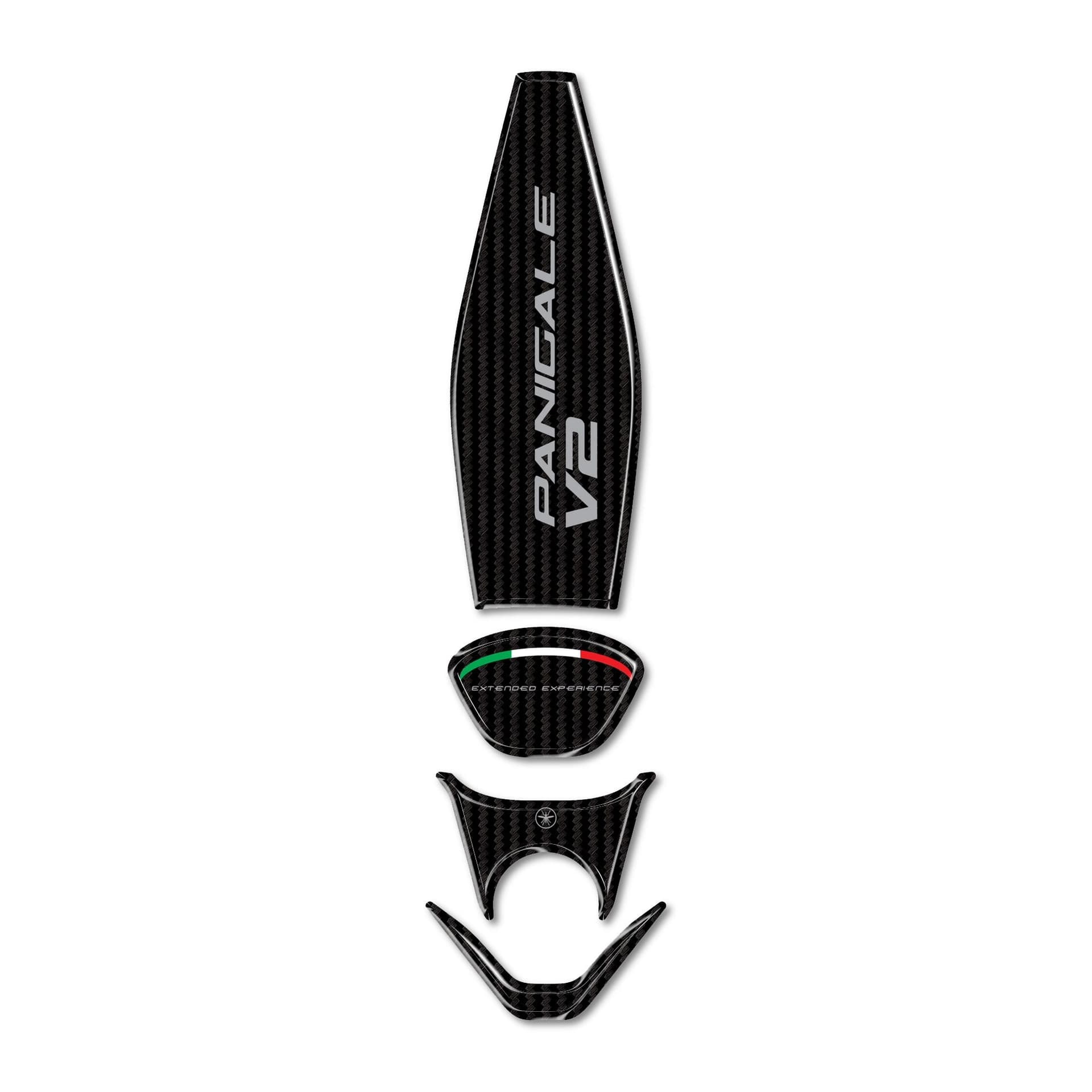 Adesivo resinato 3D per Coda Moto compatibile con Ducati Panigale V2 V2S 2025 in Decalcomanie adesivi e magneti LabelBike - Bibbiano, commercioVirtuoso.it