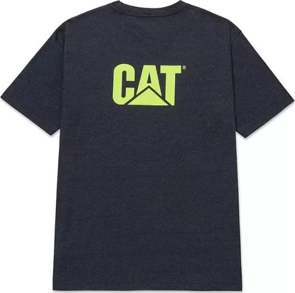 T-shirt Caterpillar CAT - Trademark Tee Navy Heather in T-shirt 3A Moda Mare Sport - Bellaria Igea Marina, commercioVirtuoso.it