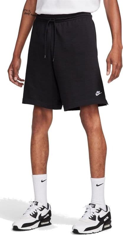Nike Pantaloncini Uomo Club Knit – Cotone 100%, Traspiranti Black/White in Pantaloncini sportivi 3A Moda Mare Sport - Bellaria Igea Marina, commercioVirtuoso.it