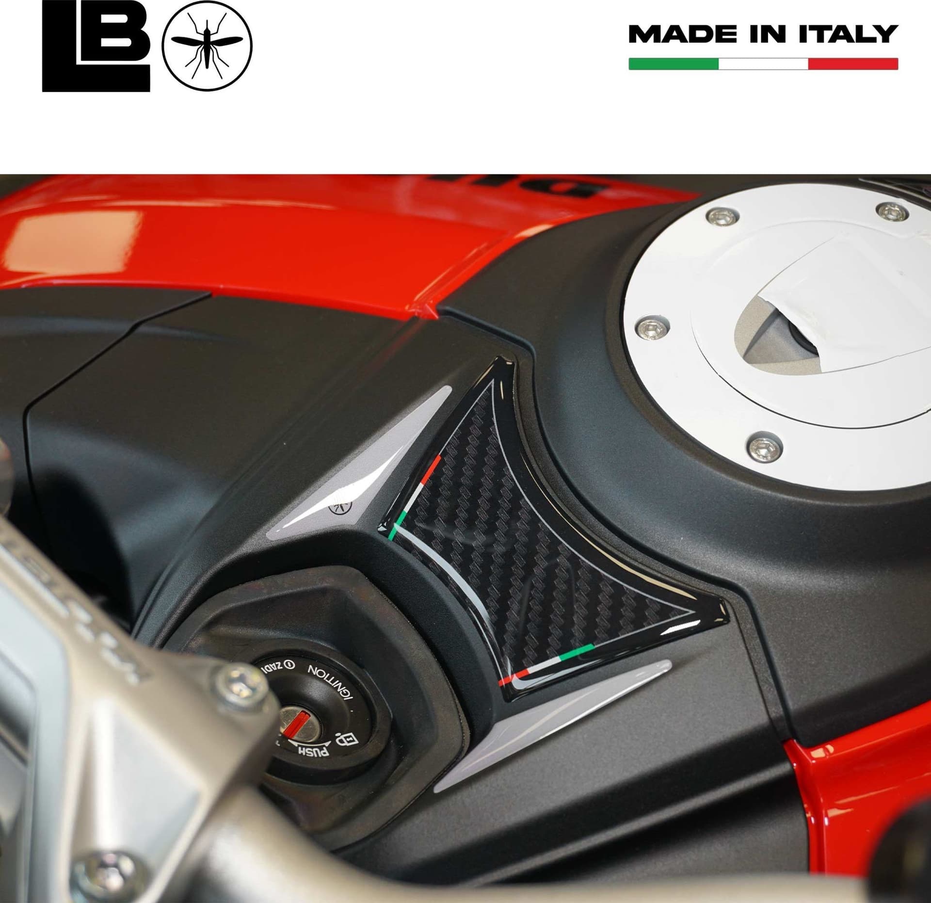 Adesivo Protezione Chiave moto compatibile con Ducati Multistrada V2 V2S 2025 in Decalcomanie adesivi e magneti LabelBike - Bibbiano, commercioVirtuoso.it