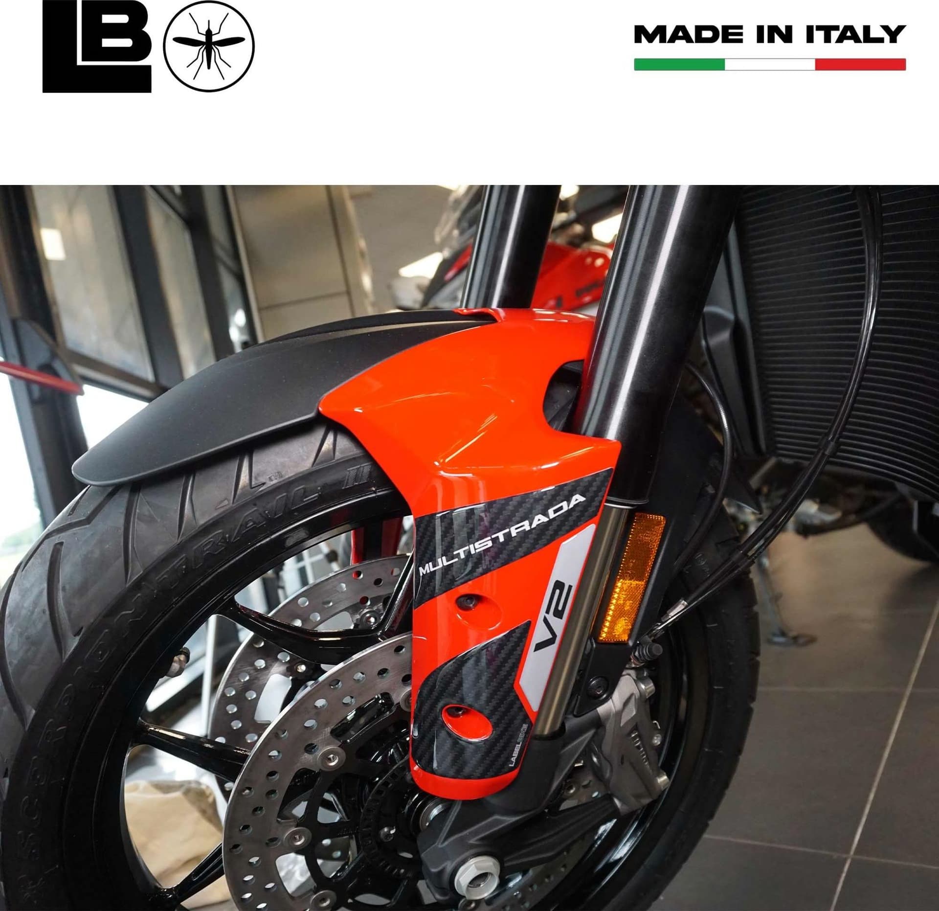 Adesivi Protezioni Parasteli moto compatibili con Ducati Multistrada V2 V2S 2025 in Decalcomanie adesivi e magneti LabelBike - Bibbiano, commercioVirtuoso.it