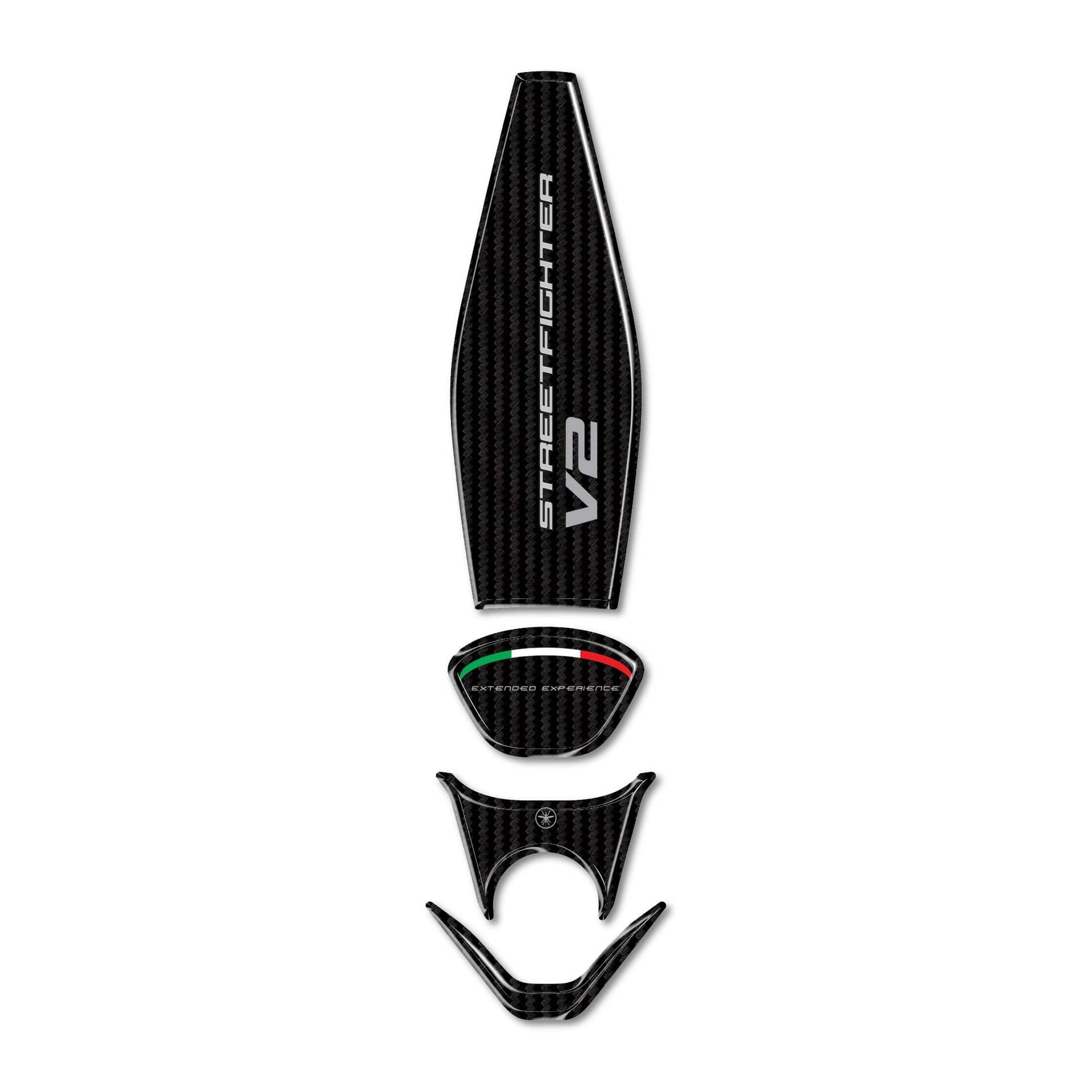 Adesivo resinato 3D Coda Moto compatibile con Ducati Streetfighter V2 V2S 2025 in Decalcomanie adesivi e magneti LabelBike - Bibbiano, commercioVirtuoso.it