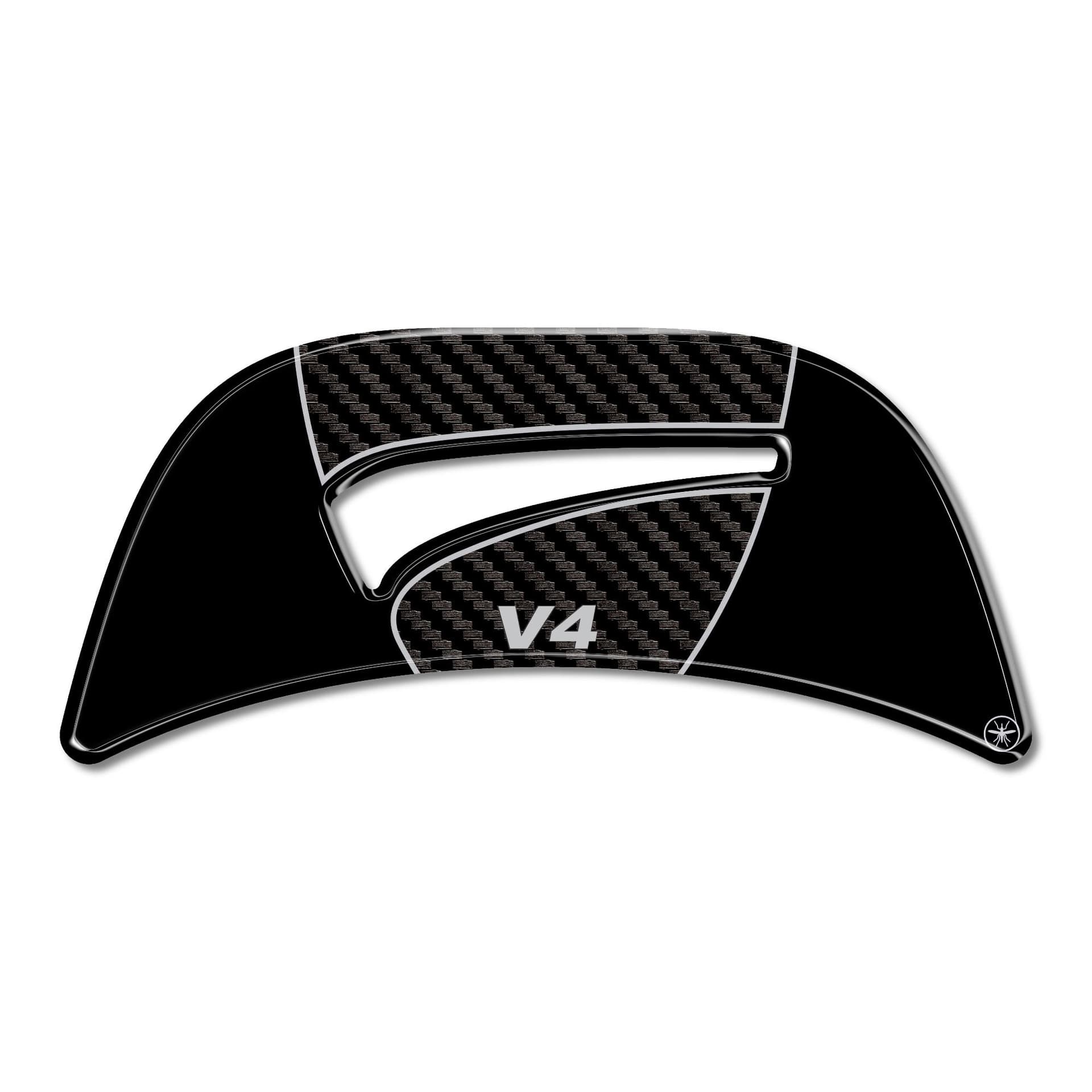 Adesivo 3D Paraserbatoio BASSO moto compatibile con Ducati Multistrada V4 2021-5 in Paraserbatoio LabelBike - Bibbiano, commercioVirtuoso.it