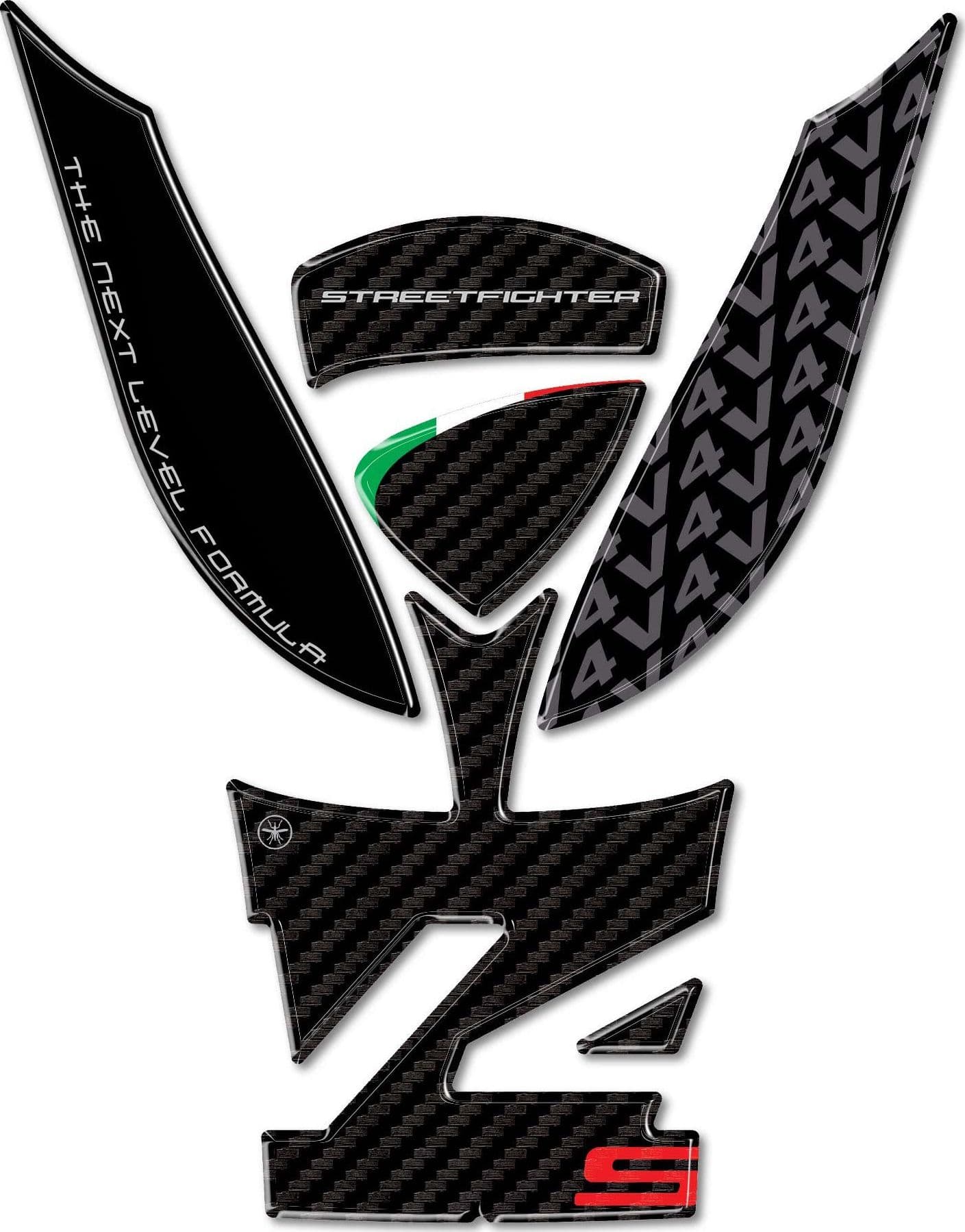 Paraserbatoio moto Adesivo 3D compatibile con Ducati Streetfighter V4 V4S 2025 in Paraserbatoio LabelBike - Bibbiano, commercioVirtuoso.it