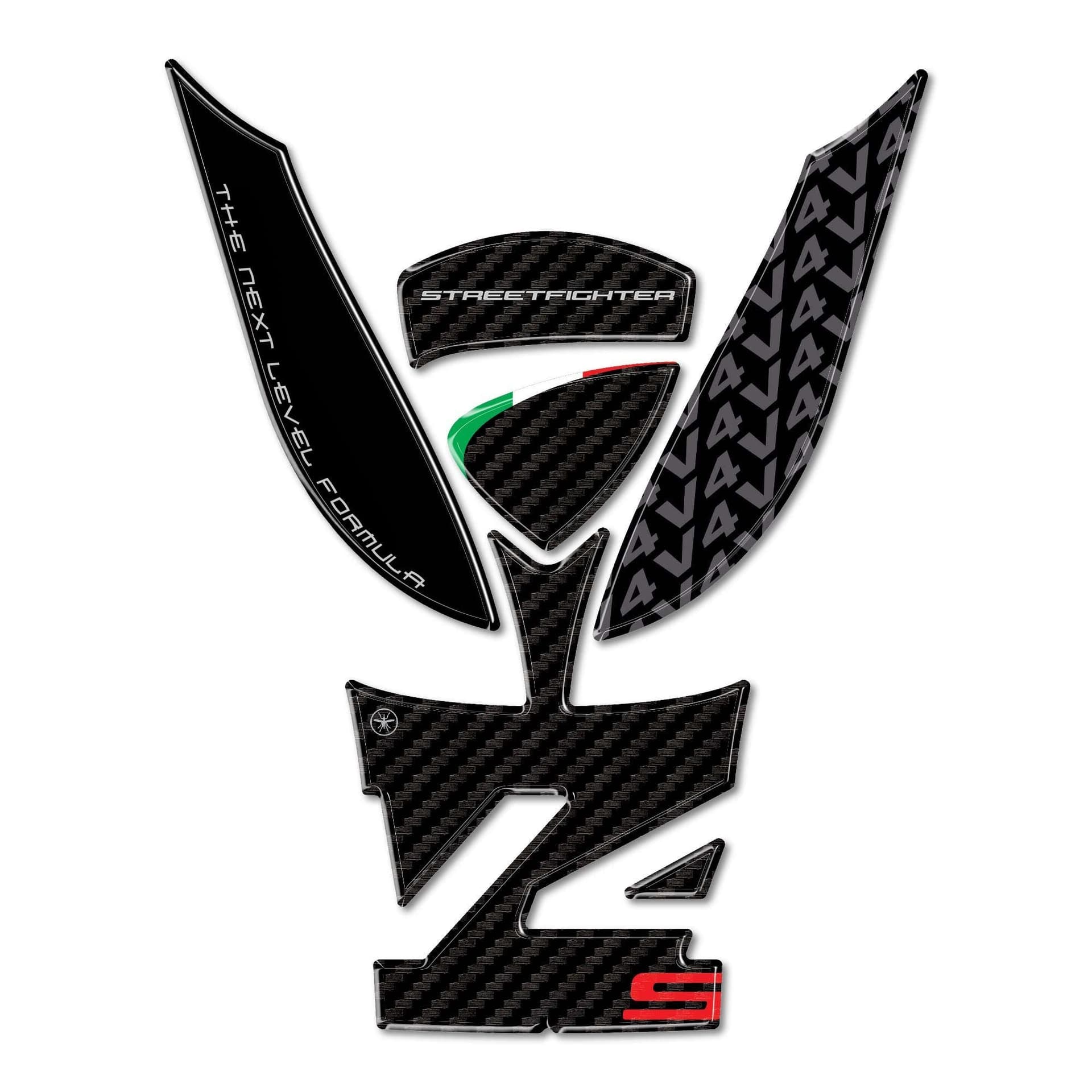 Paraserbatoio moto Adesivo 3D compatibile con Ducati Streetfighter V4 V4S 2025 in Paraserbatoio LabelBike - Bibbiano, commercioVirtuoso.it