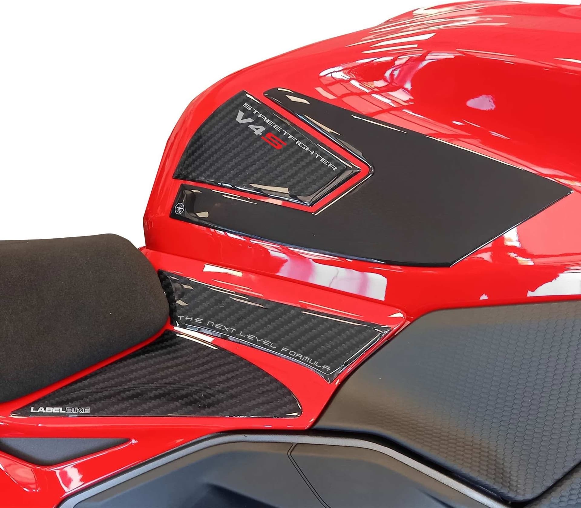Adesivi 3D Serbatoio Laterali compatibili con Ducati Streetfighter V4 V4S 2025 in Decalcomanie adesivi e magneti LabelBike - Bibbiano, commercioVirtuoso.it