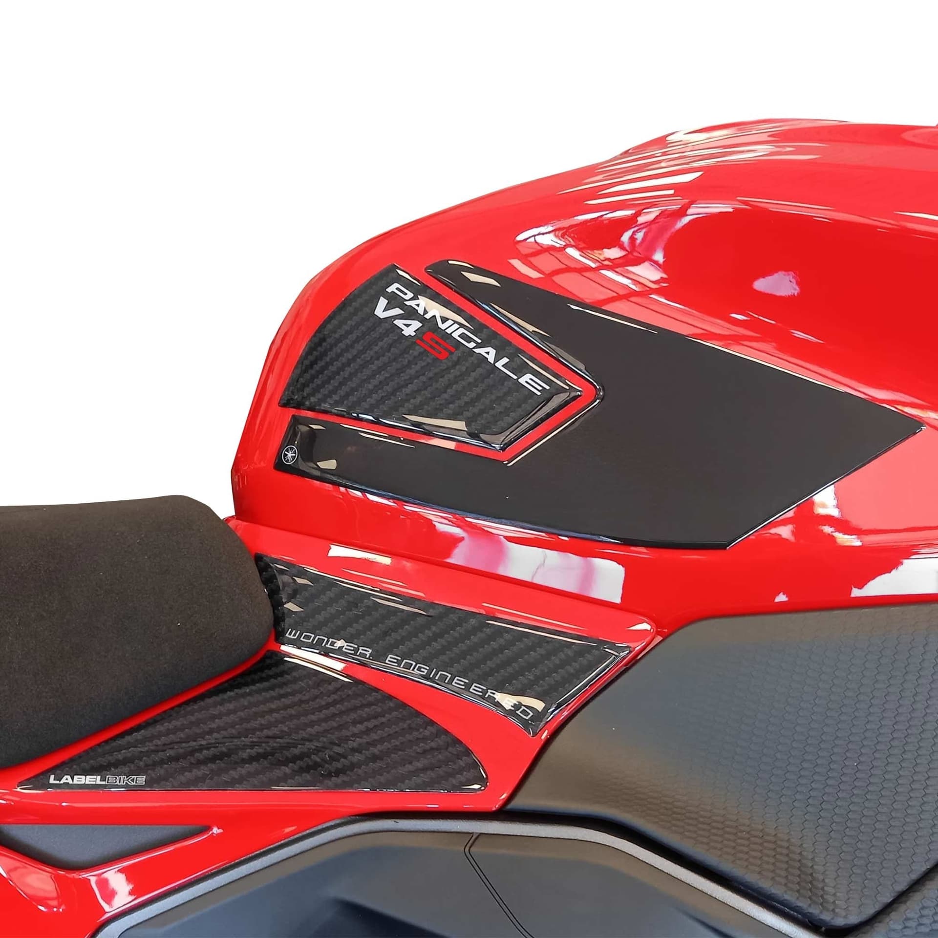 Adesivi resinati Laterali Serbatoio compatibili con Ducati Panigale V4 V4S 2025 in Decalcomanie adesivi e magneti LabelBike - Bibbiano, commercioVirtuoso.it