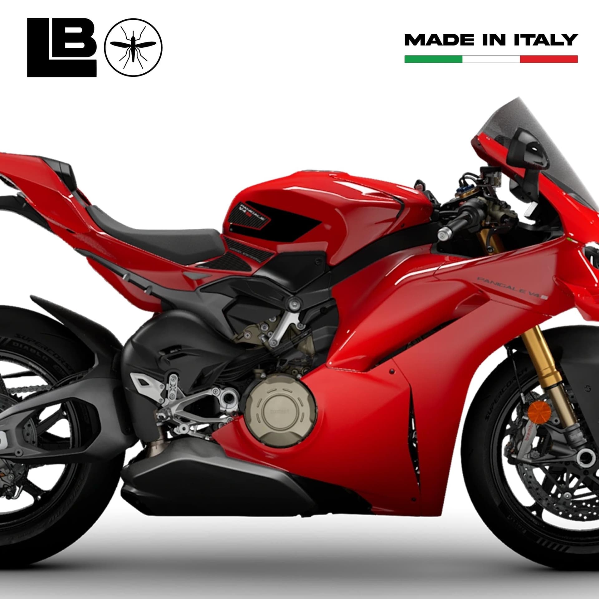 Adesivi resinati Laterali Serbatoio compatibili con Ducati Panigale V4 V4S 2025 in Decalcomanie adesivi e magneti LabelBike - Bibbiano, commercioVirtuoso.it