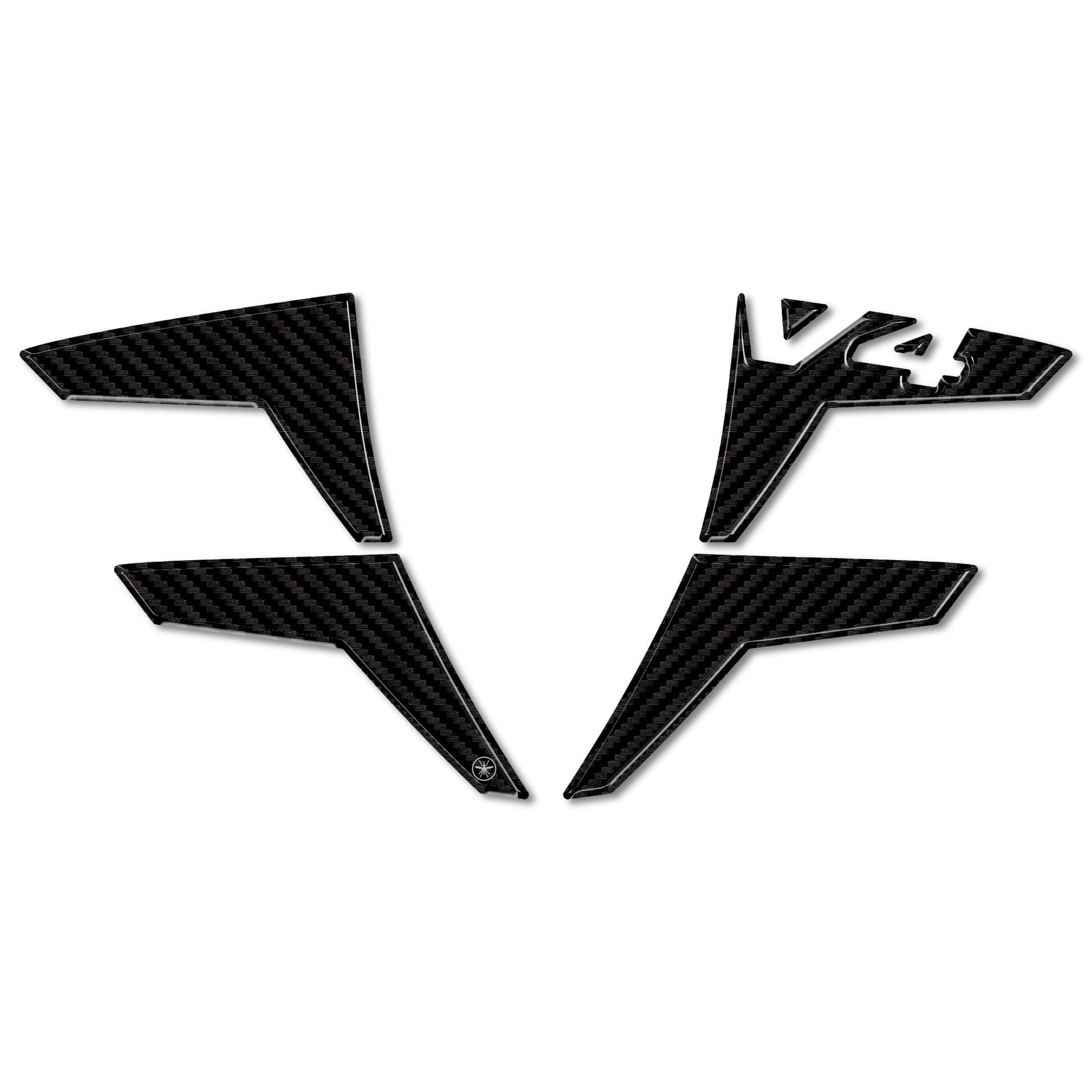 Adesivi Resinati 3D Laterali Ali Spoiler compatibili con Ducati Panigale V4 2025 in Decalcomanie adesivi e magneti LabelBike - Bibbiano, commercioVirtuoso.it