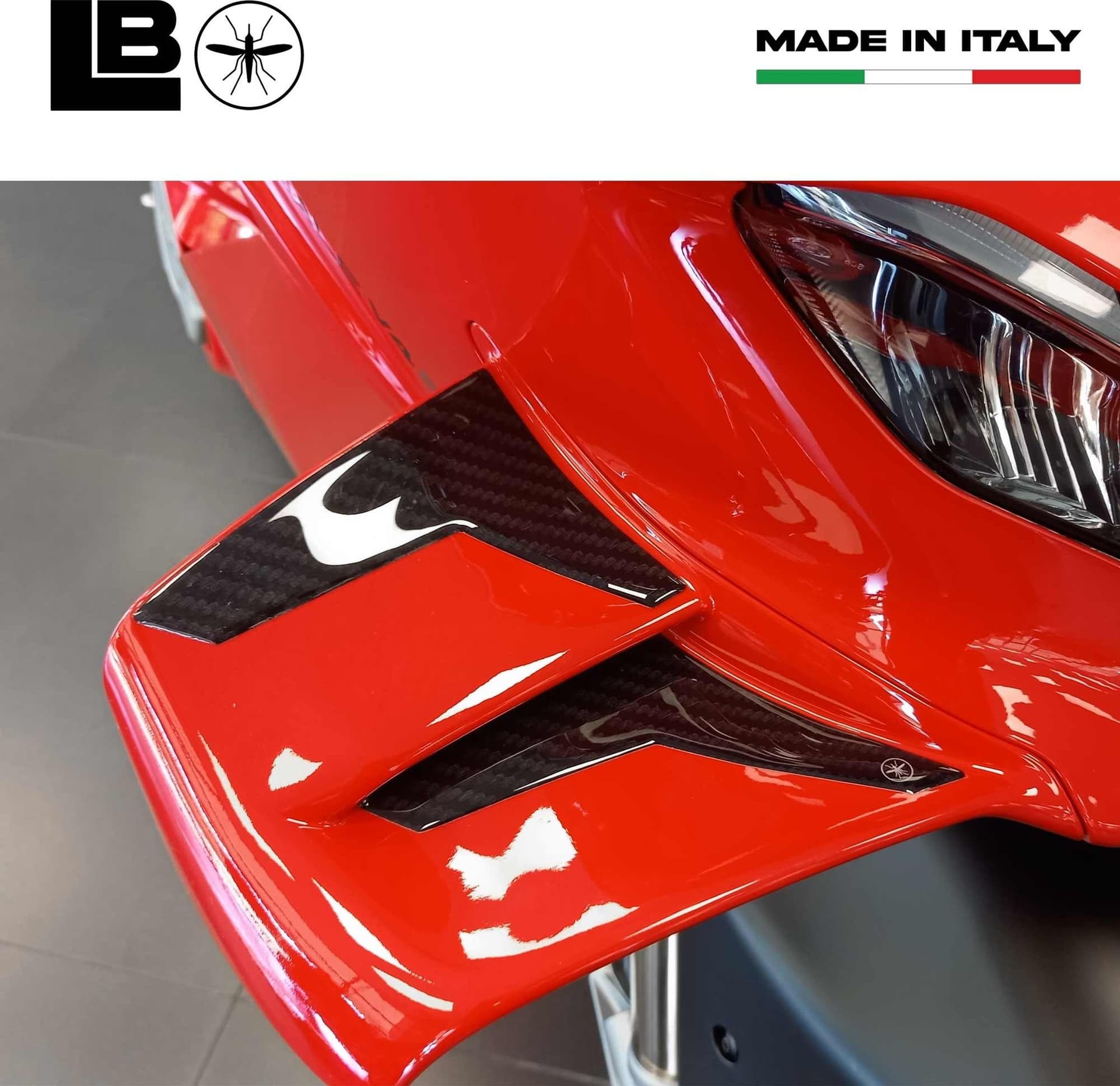 Adesivi Resinati 3D Laterali Ali Spoiler compatibili con Ducati Panigale V4 2025 in Decalcomanie adesivi e magneti LabelBike - Bibbiano, commercioVirtuoso.it