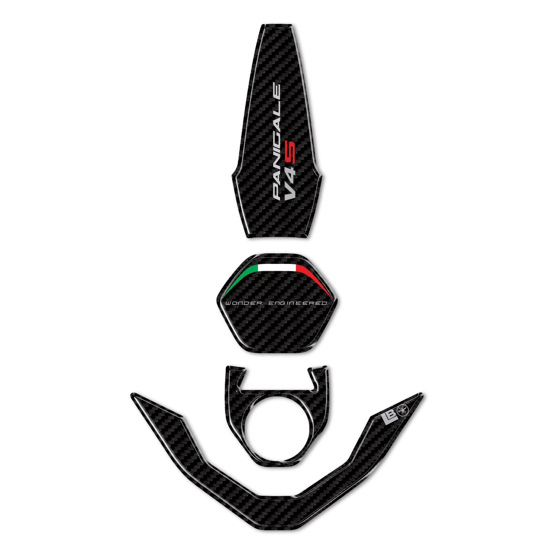Adesivo 3D Protezione Coda Moto compatibile con Ducati Panigale V4 V4S 2025 in Decalcomanie adesivi e magneti LabelBike - Bibbiano, commercioVirtuoso.it