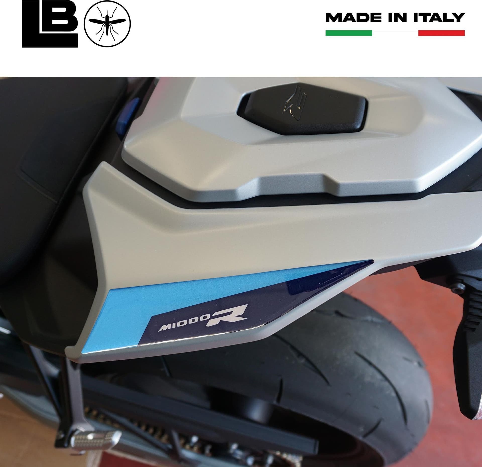 Adesivi 3D Protezioni Fianchetti Coda moto compatibili con BMW M 1000 R in Decalcomanie adesivi e magneti LabelBike - Bibbiano, commercioVirtuoso.it