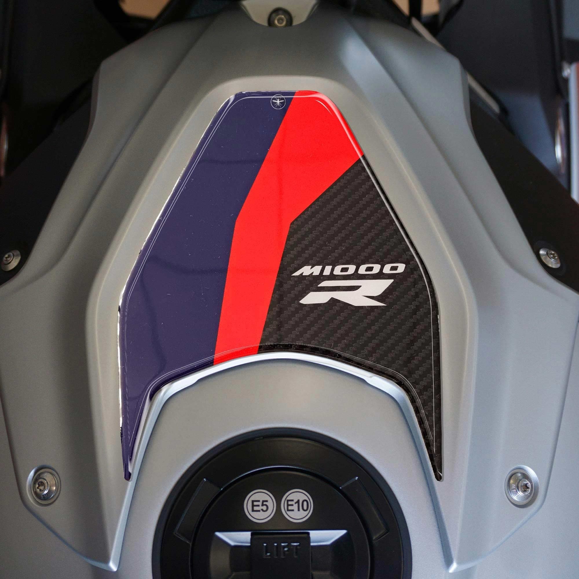 Sopraserbatoio Adesivo 3D Protezione Serbatoio compatibile con BMW M 1000 R